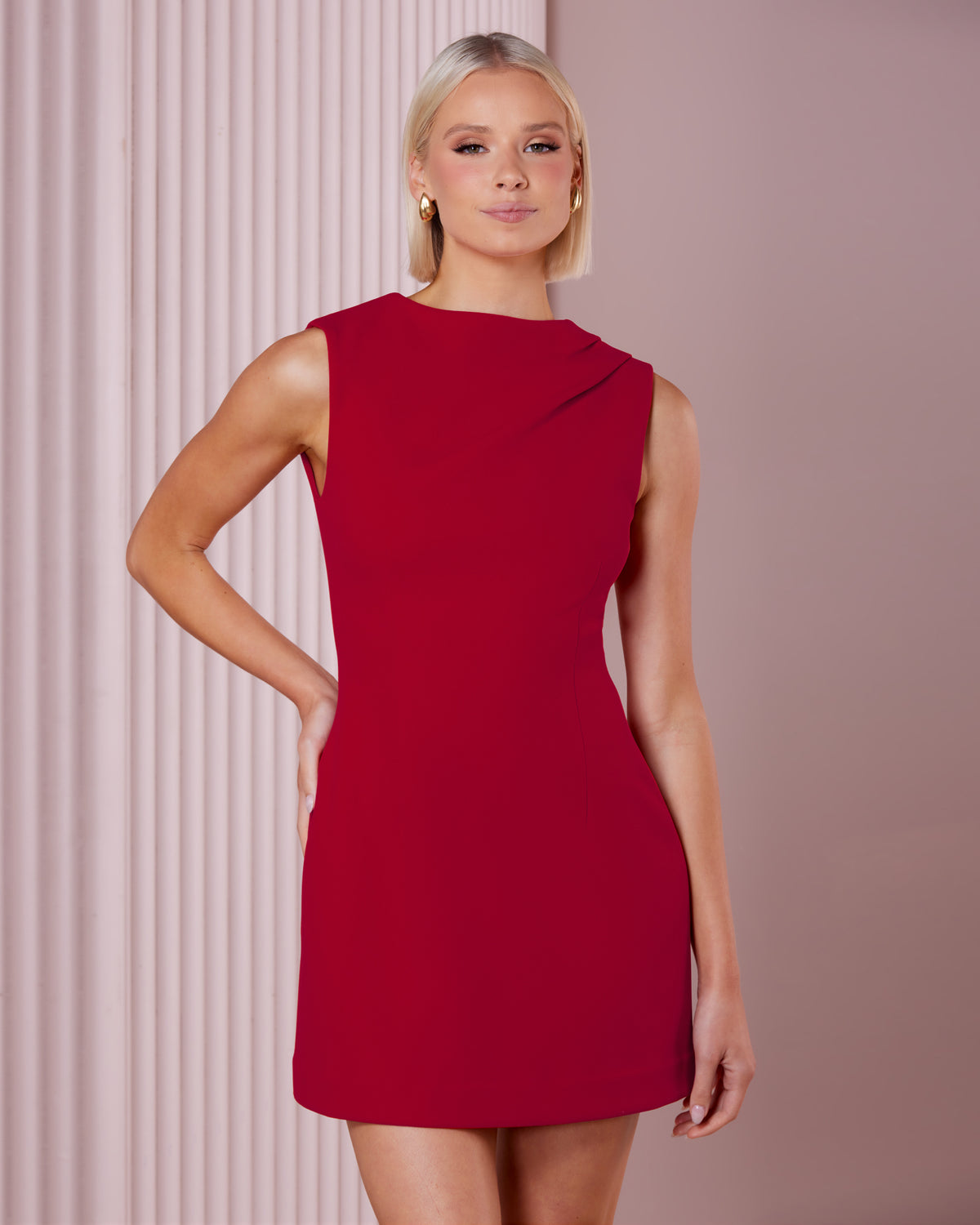 Rubena Sleeveless Mini Dress