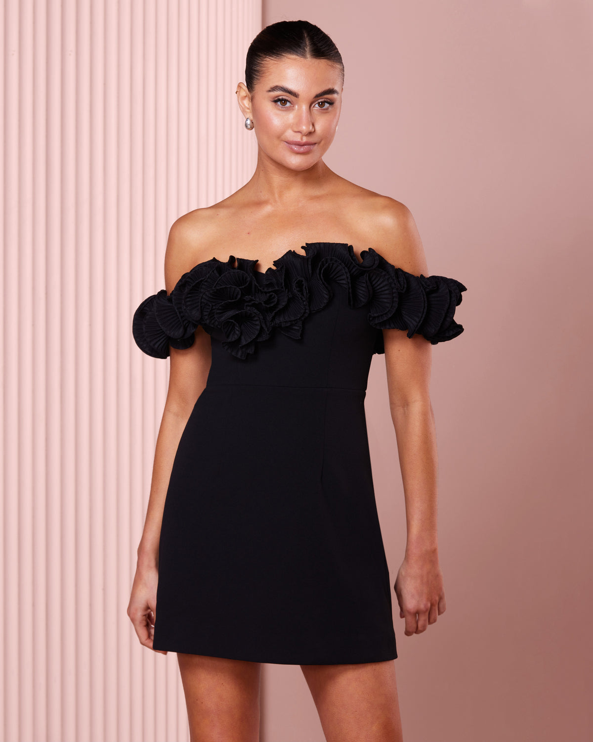 Xena Off Shoulder Mini Dress