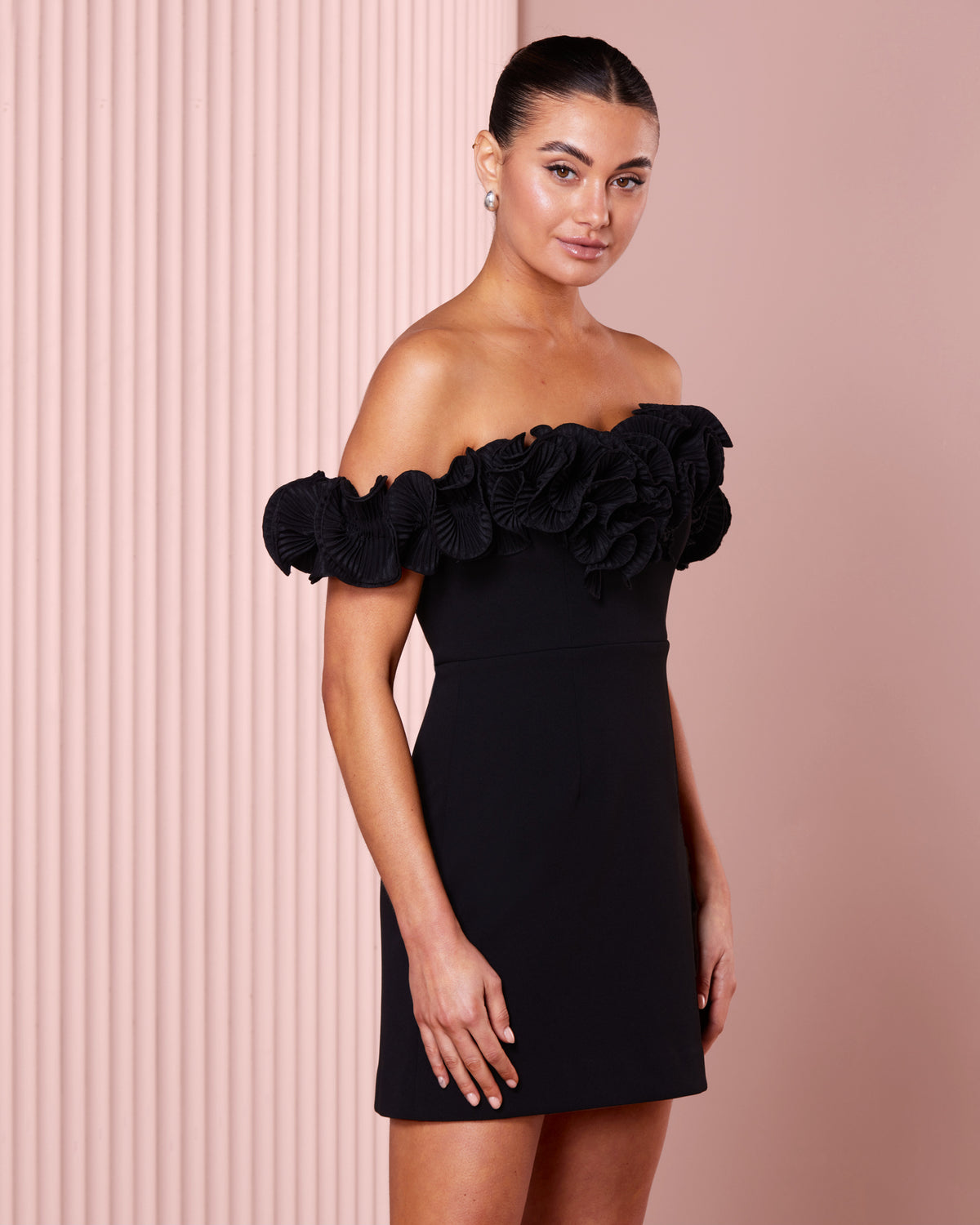 Xena Off Shoulder Mini Dress