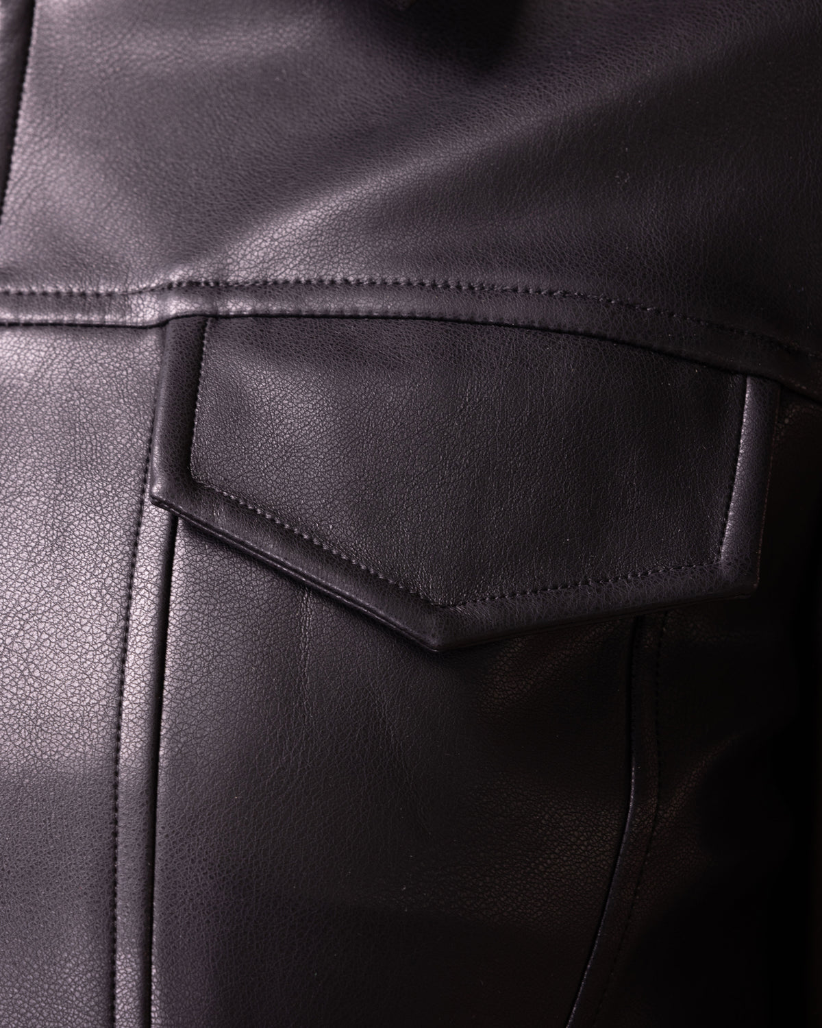 Abby Vegan Leather Jacket