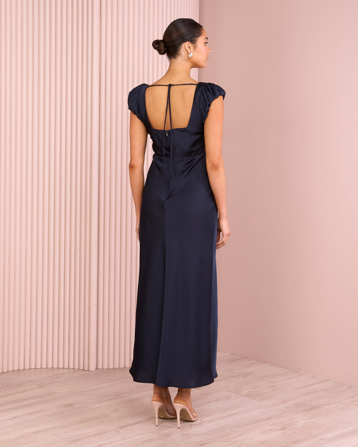 Flora Cap Sleeve Maxi Dress