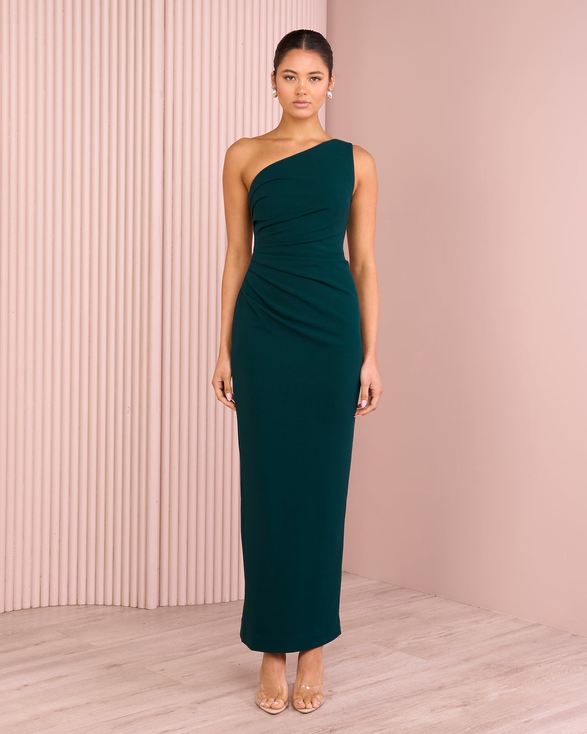 Avery One Shoulder Gown