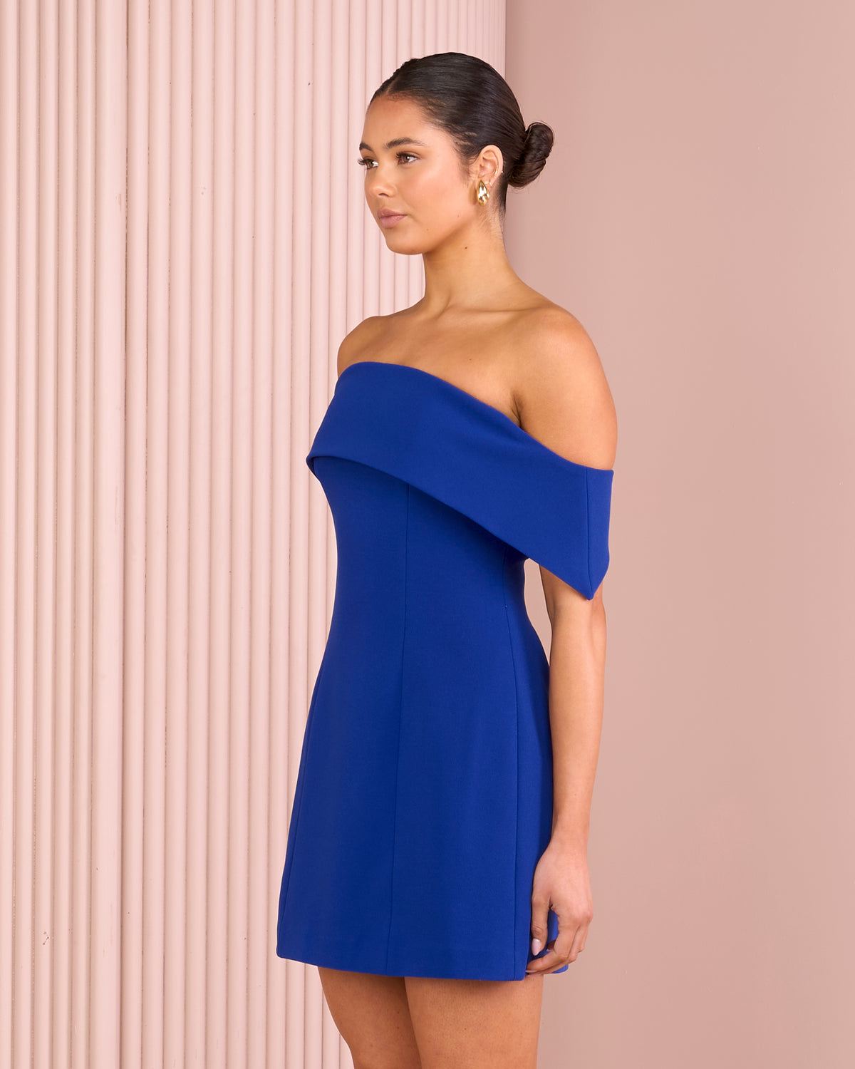 Daniel One Shoulder Mini Dress