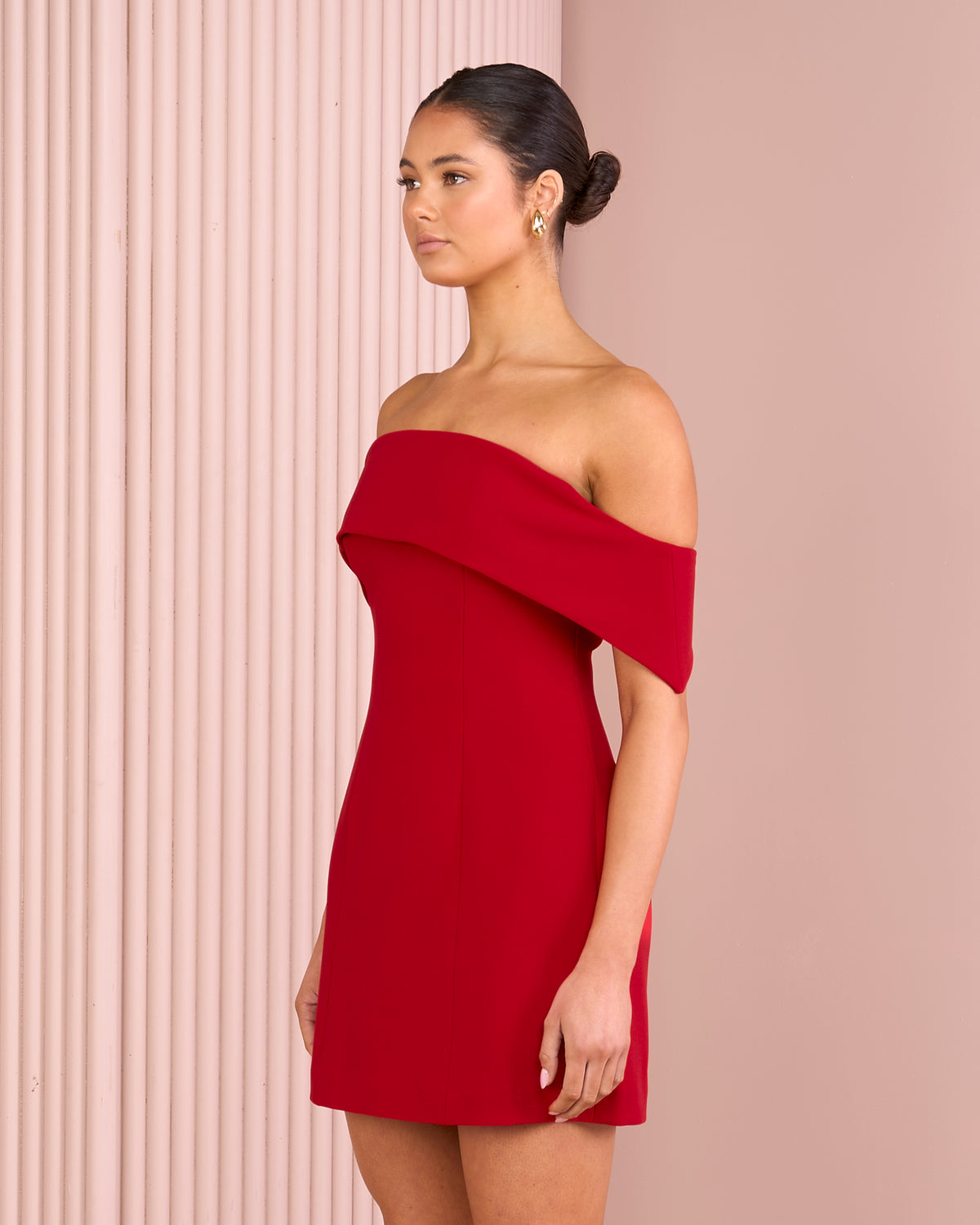 Daniel One Shoulder Mini Dress