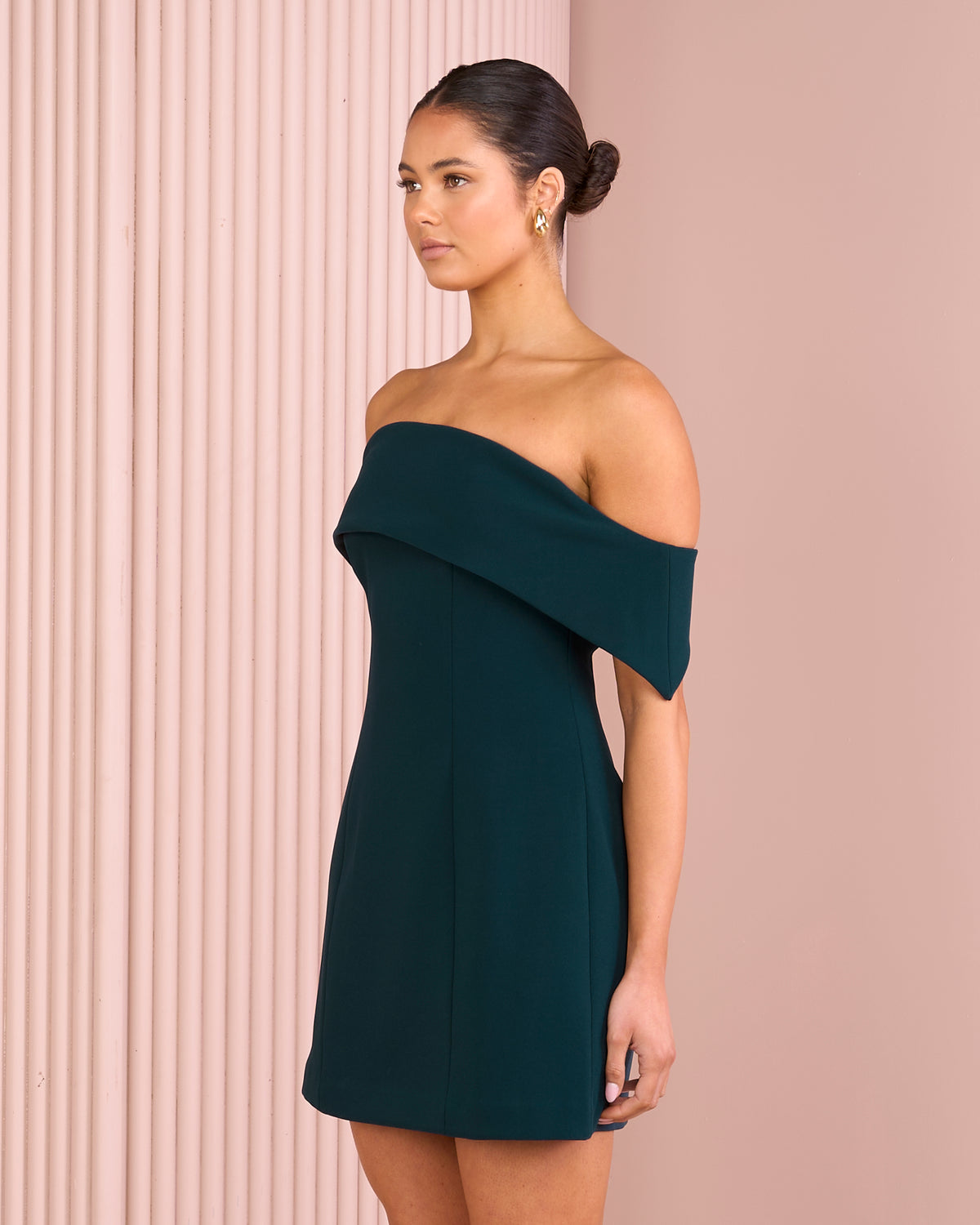 Daniel One Shoulder Mini Dress