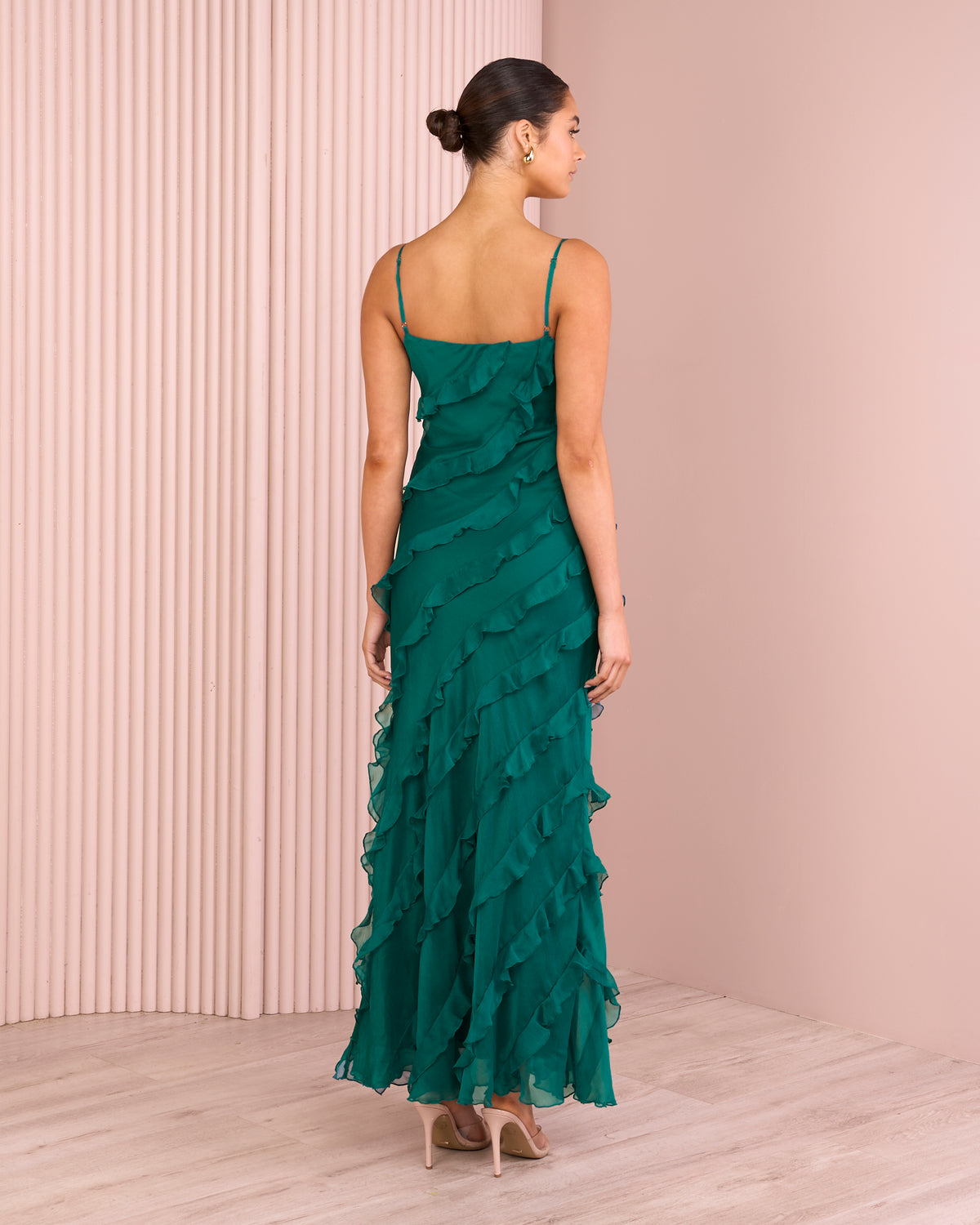 Penelope Ruffle Maxi Dress