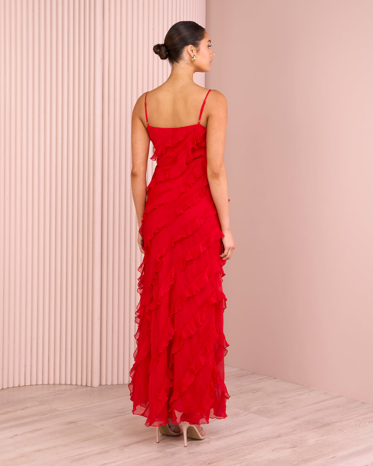 Penelope Ruffle Maxi Dress