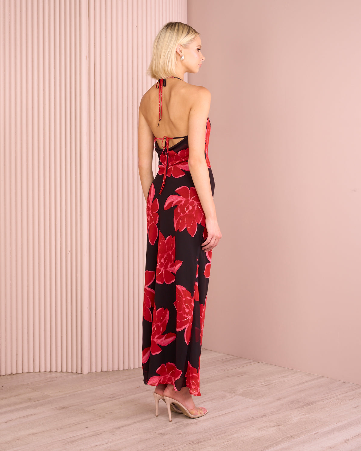 Damon Cowl Neck Maxi Dress