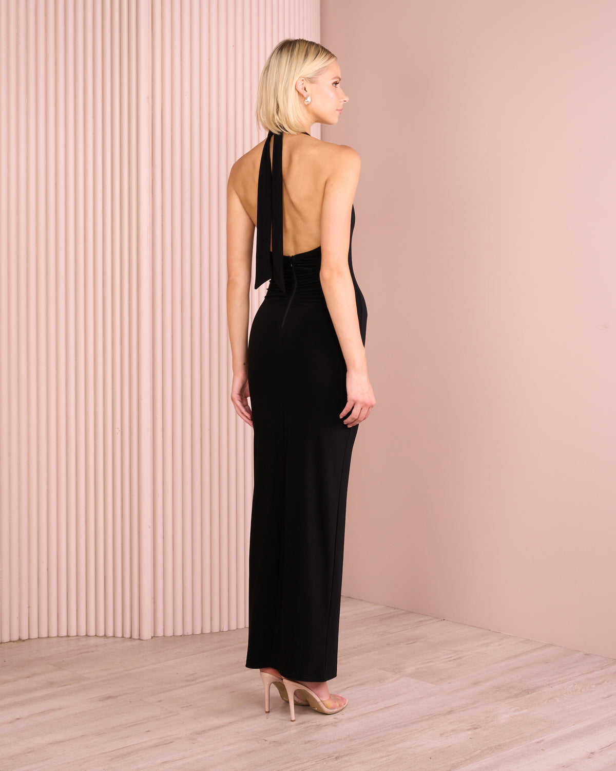 Maxine Halter Neck Gown