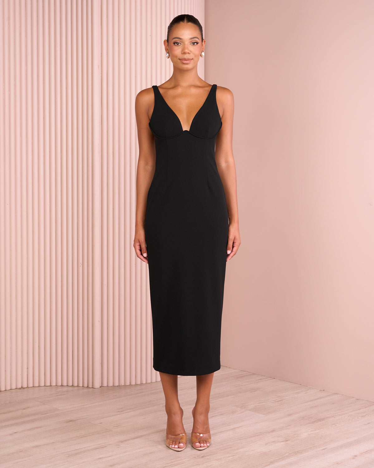 Ezra Underwire Midi Dress