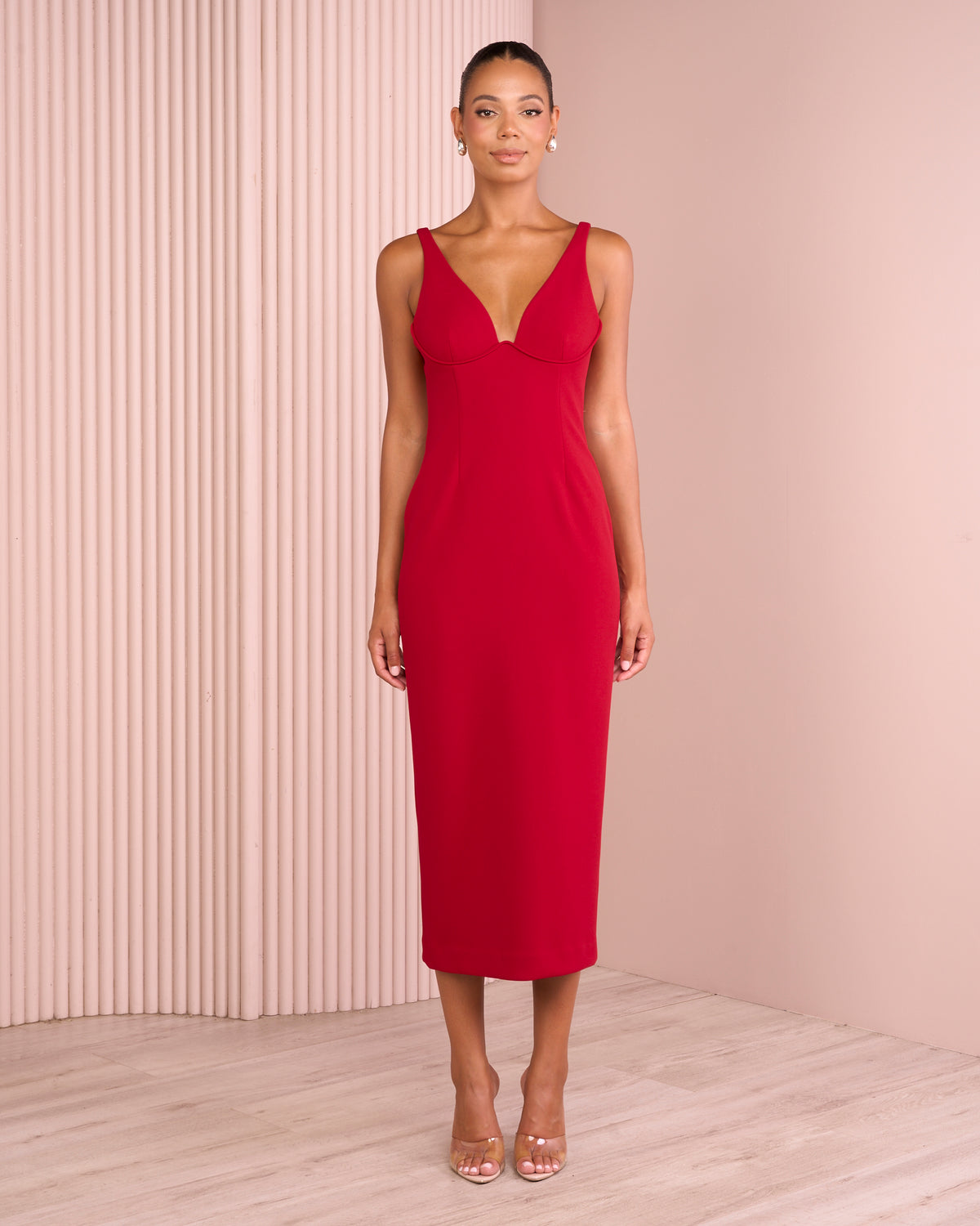 Ezra Underwire Midi Dress