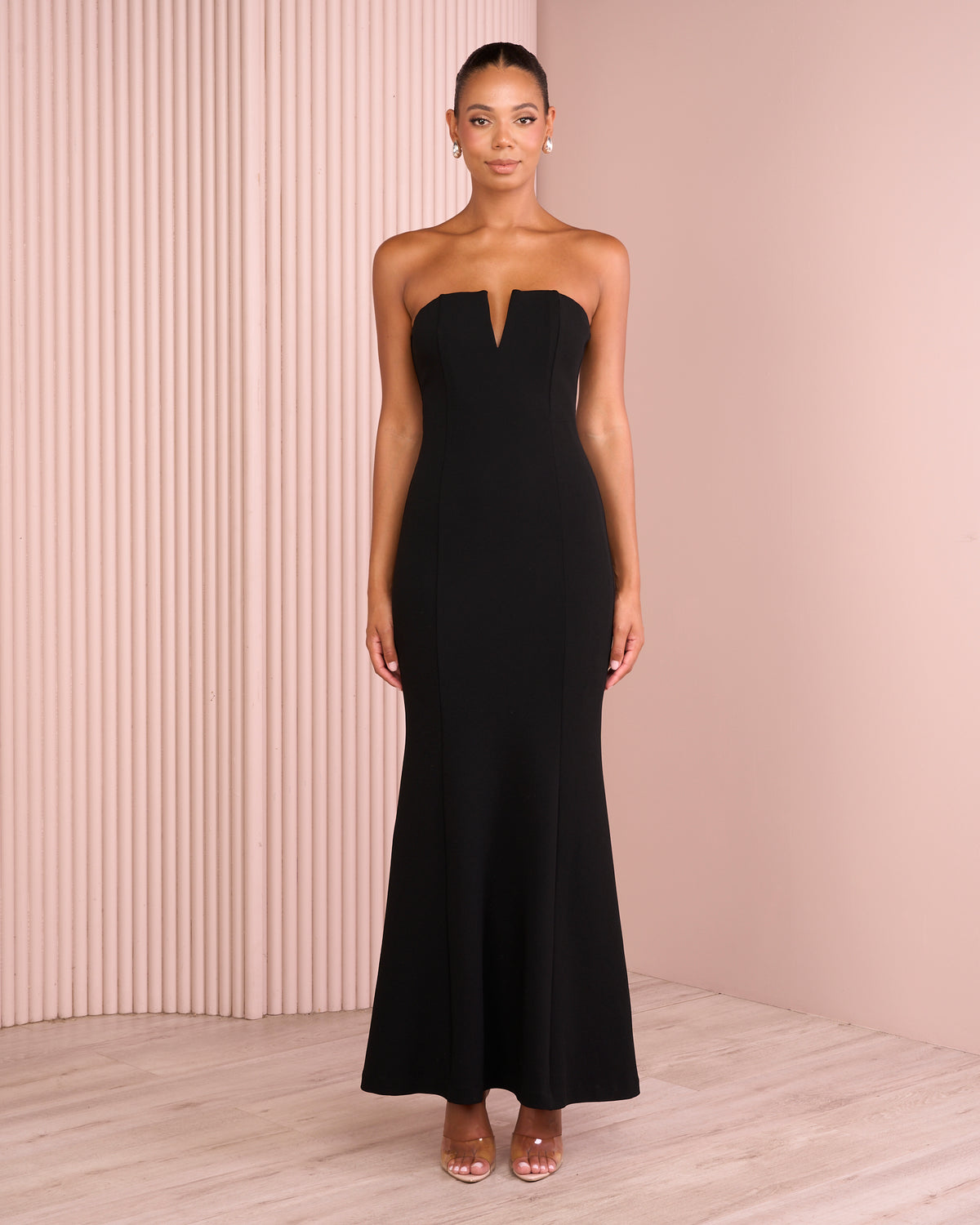 Vince Strapless Fishtail Gown