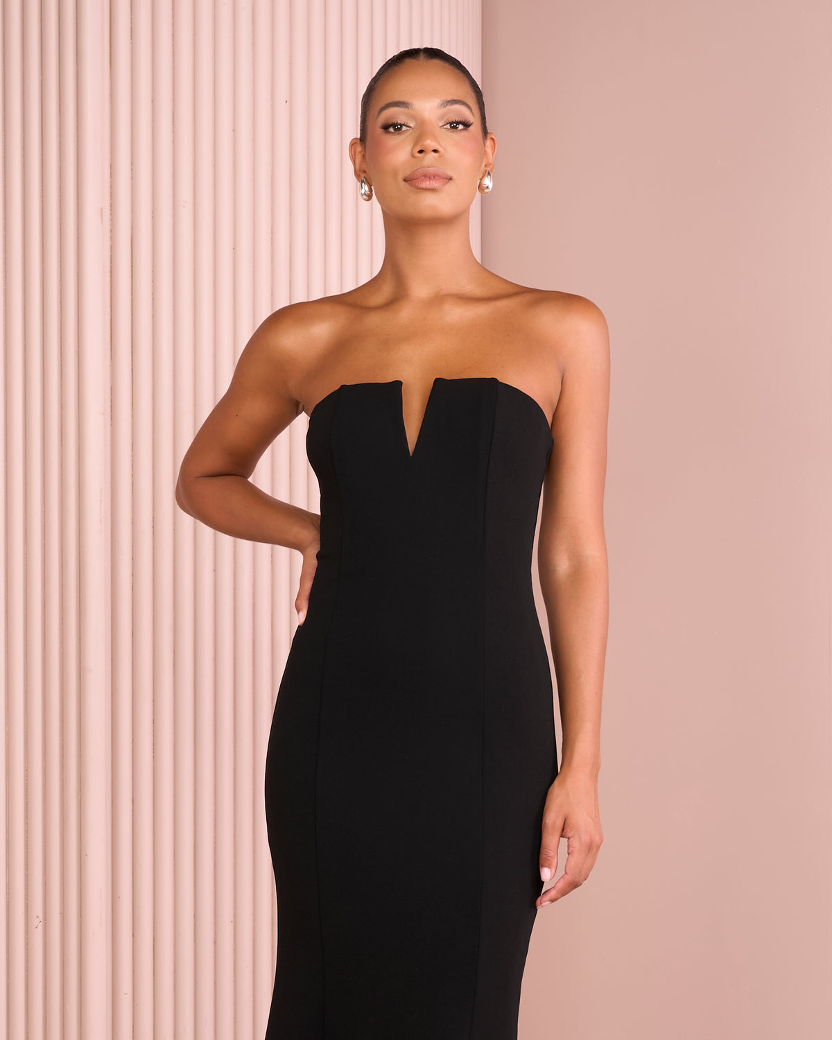 Vince Strapless Fishtail Gown