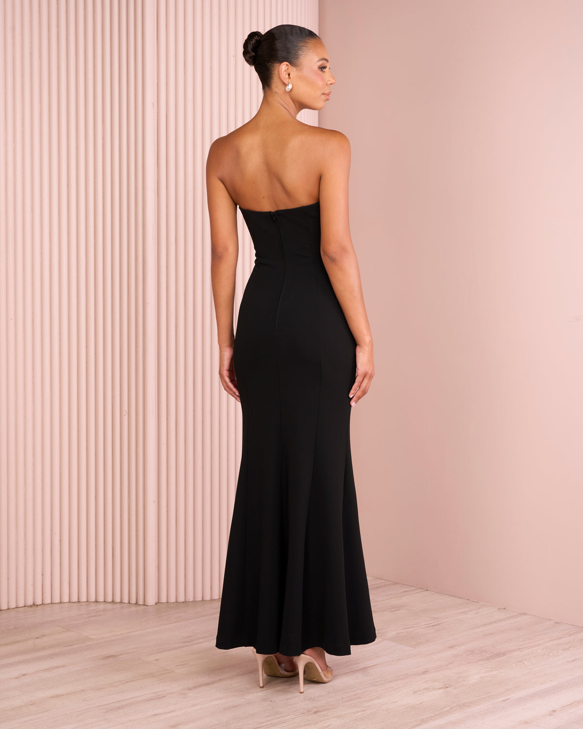 Vince Strapless Fishtail Gown