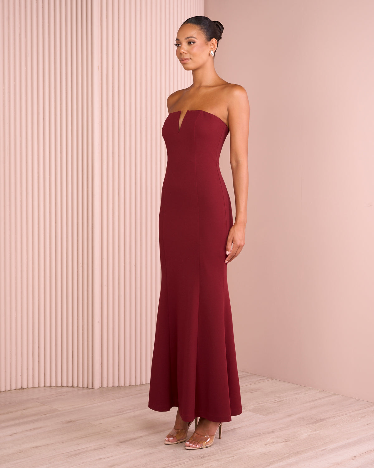 Vince Strapless Fishtail Gown