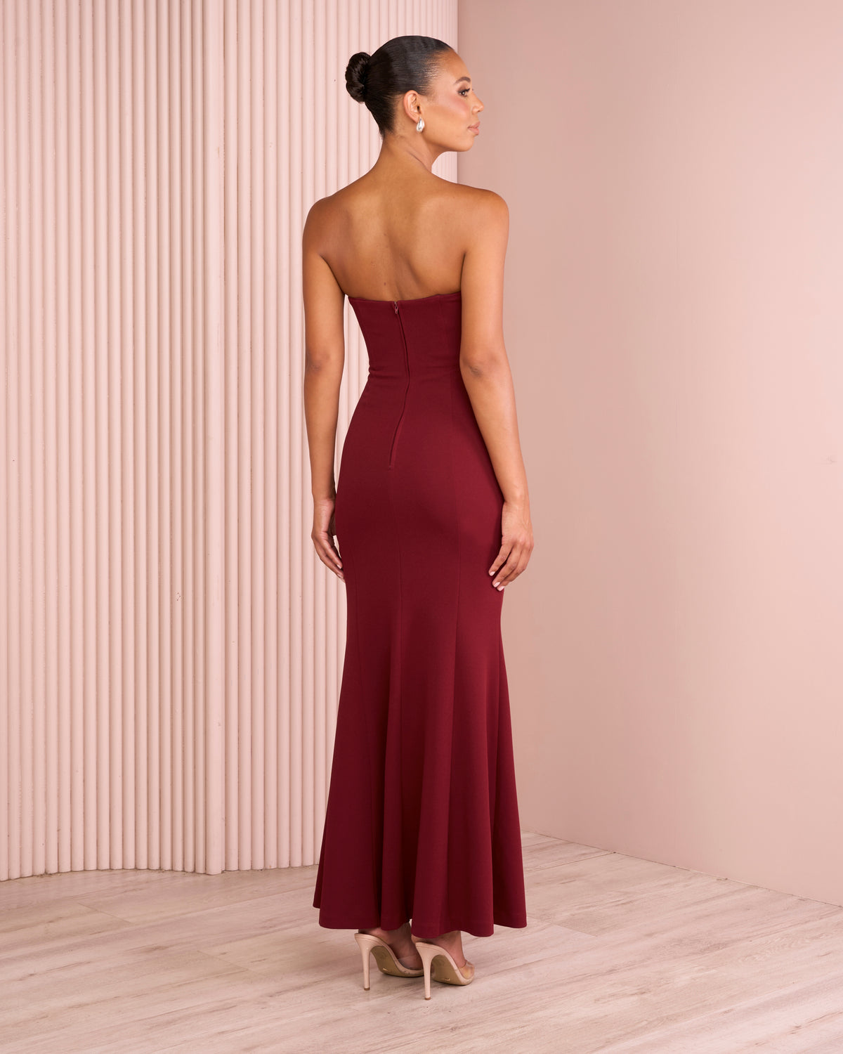 Vince Strapless Fishtail Gown