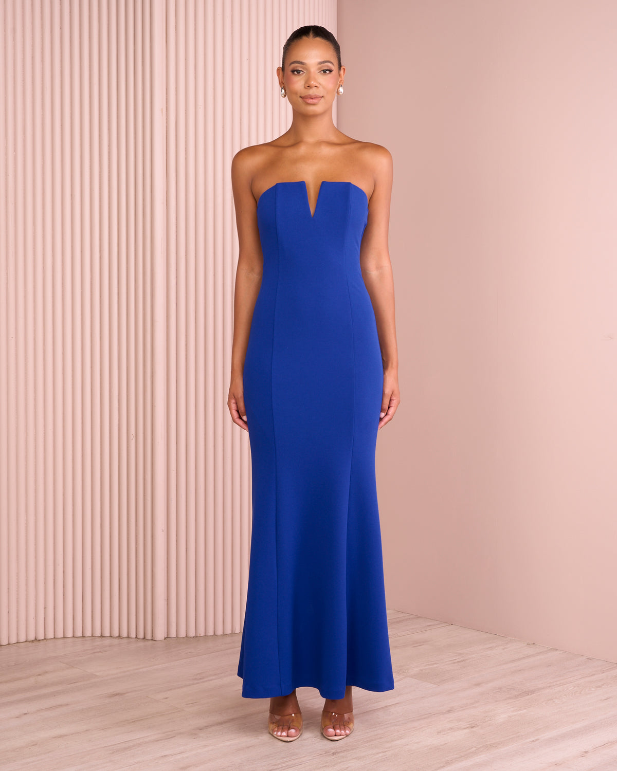 Vince Strapless Fishtail Gown