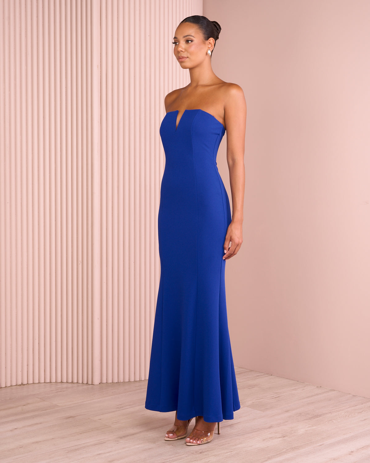 Vince Strapless Fishtail Gown