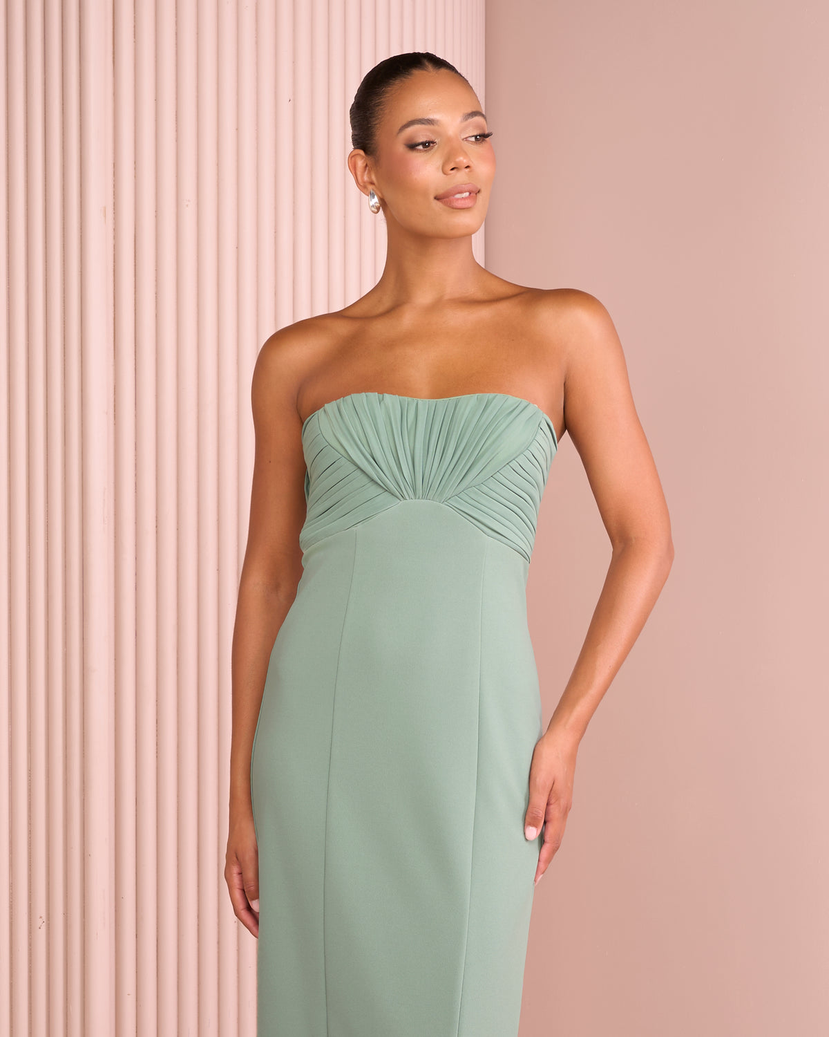 Luca Strapless Gown