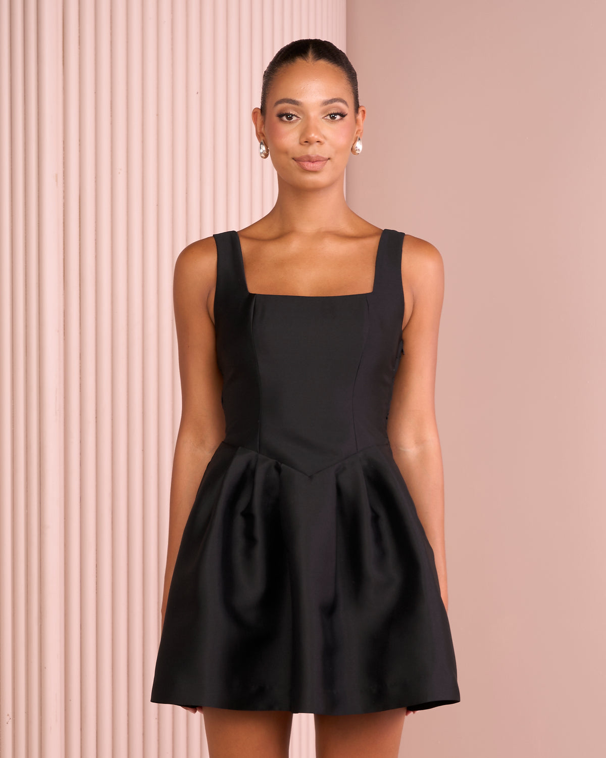 Blake Mini Puff Skirt Dress