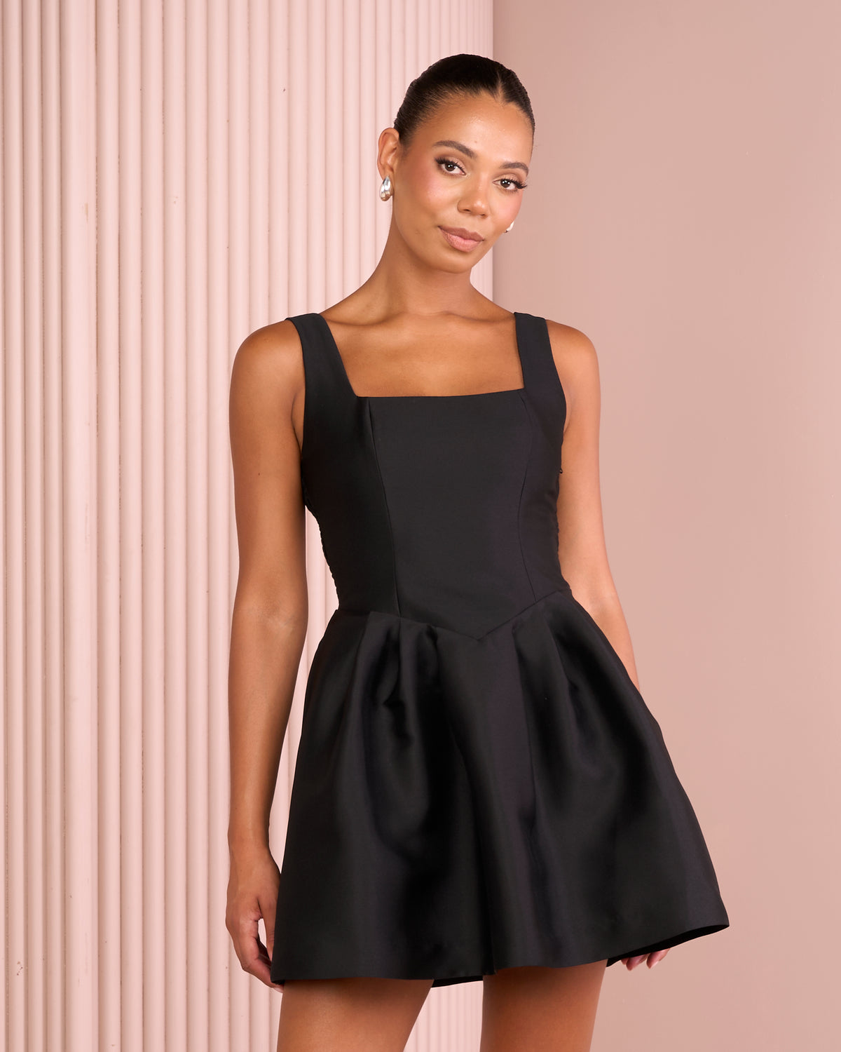 Blake Mini Puff Skirt Dress