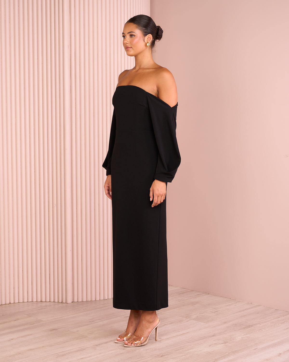 Gabby Off Shoulder Maxi Dress