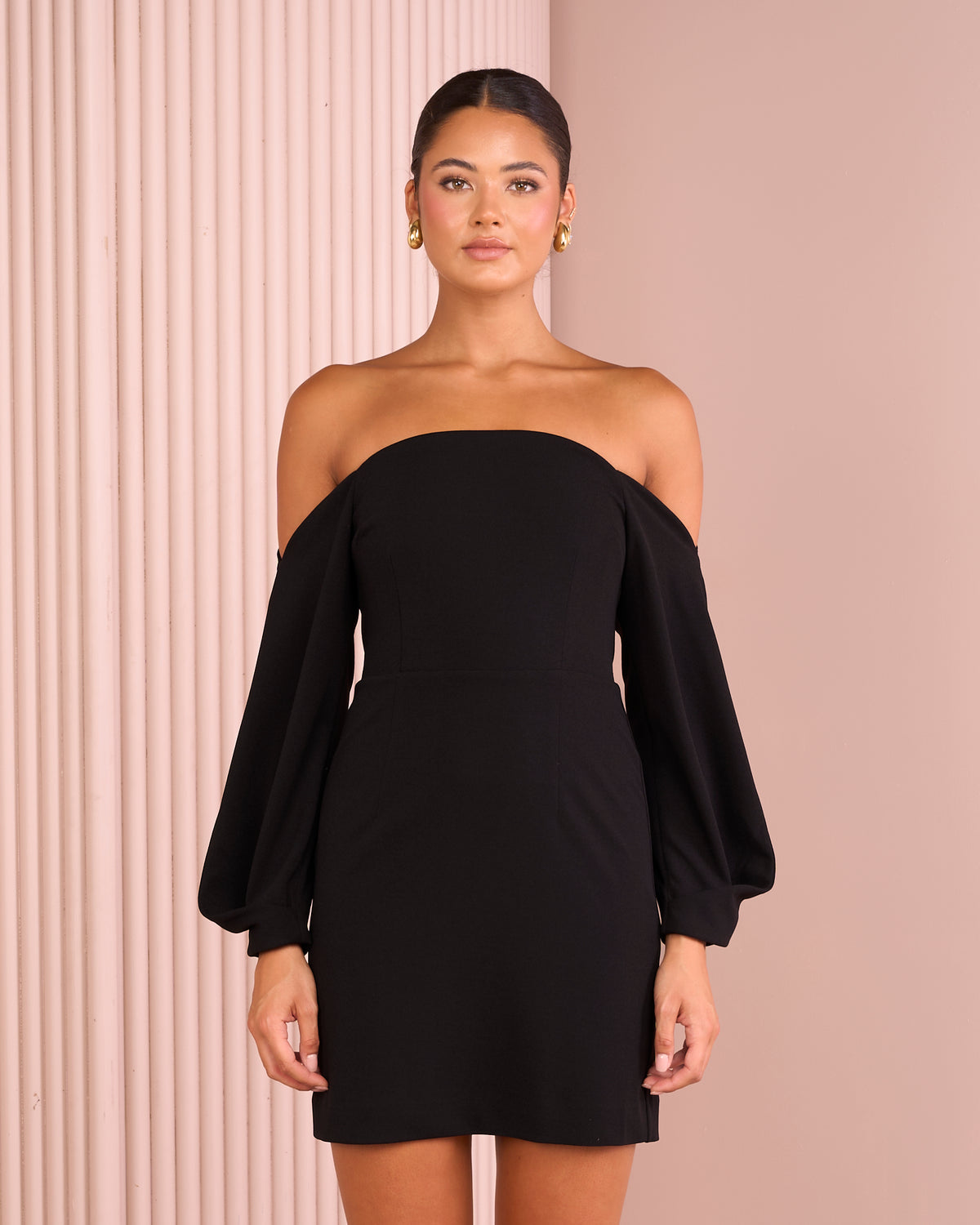 Isla Off Shoulder Mini Dress