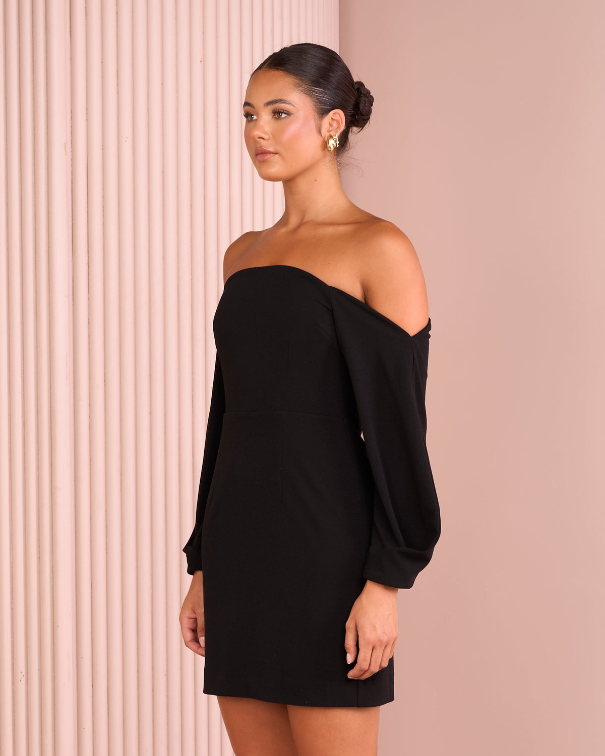 Isla Off Shoulder Mini Dress