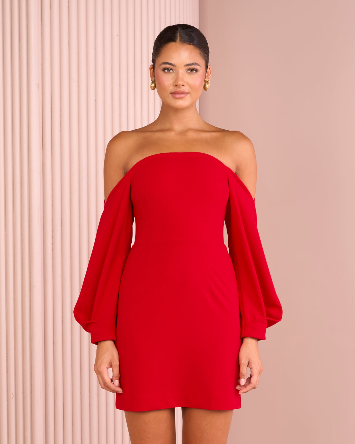 Isla Off Shoulder Mini Dress