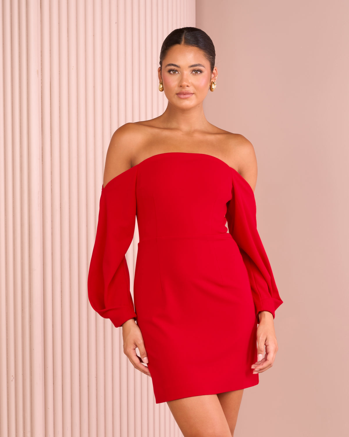 Isla Off Shoulder Mini Dress