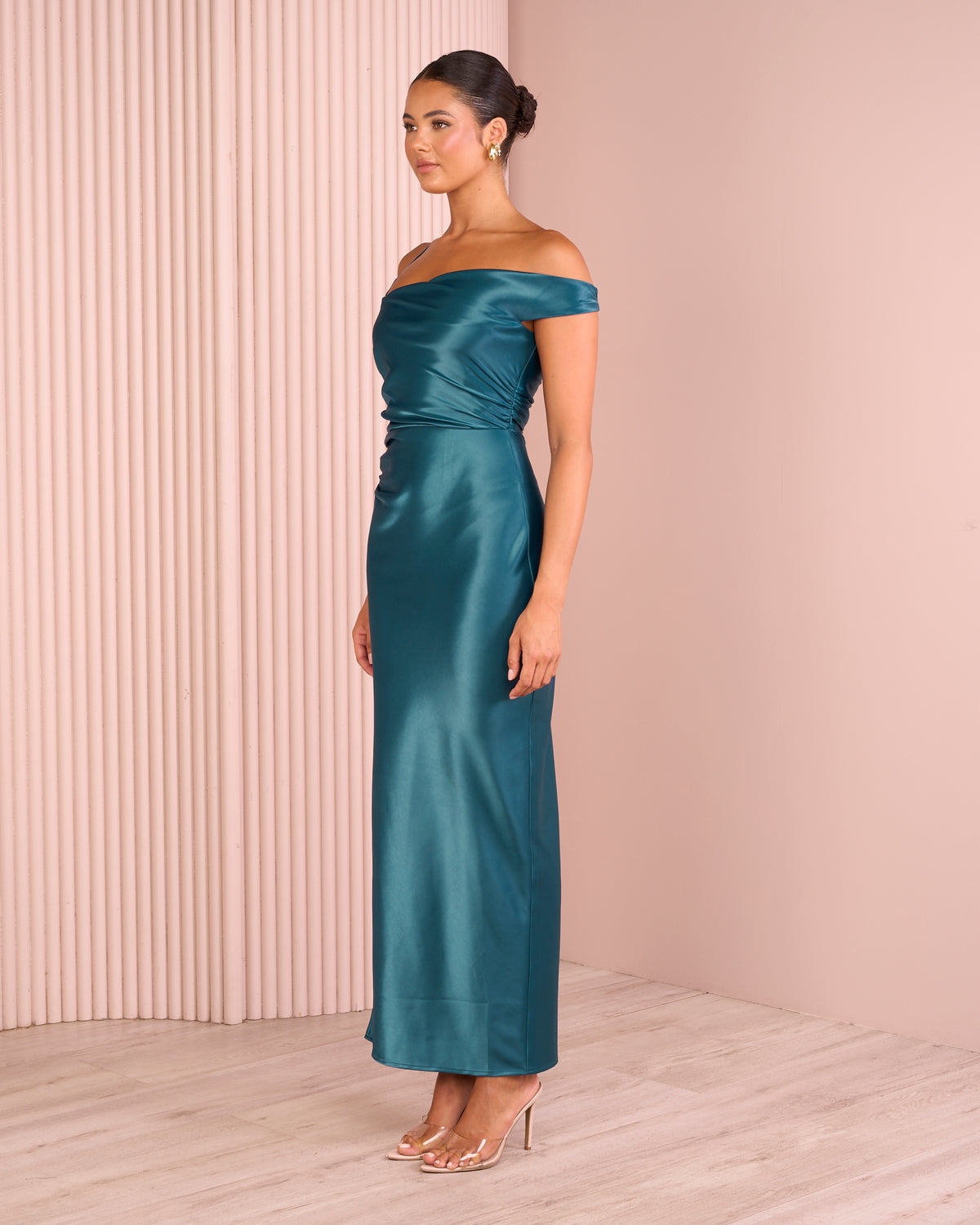 Delaney Asymmetric Maxi Dress