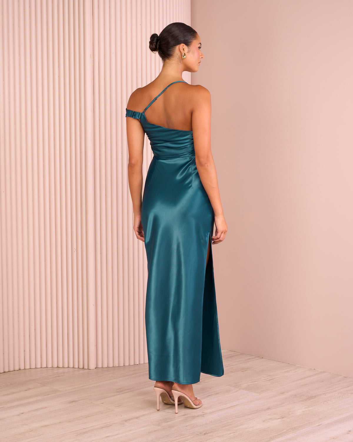 Delaney Asymmetric Maxi Dress