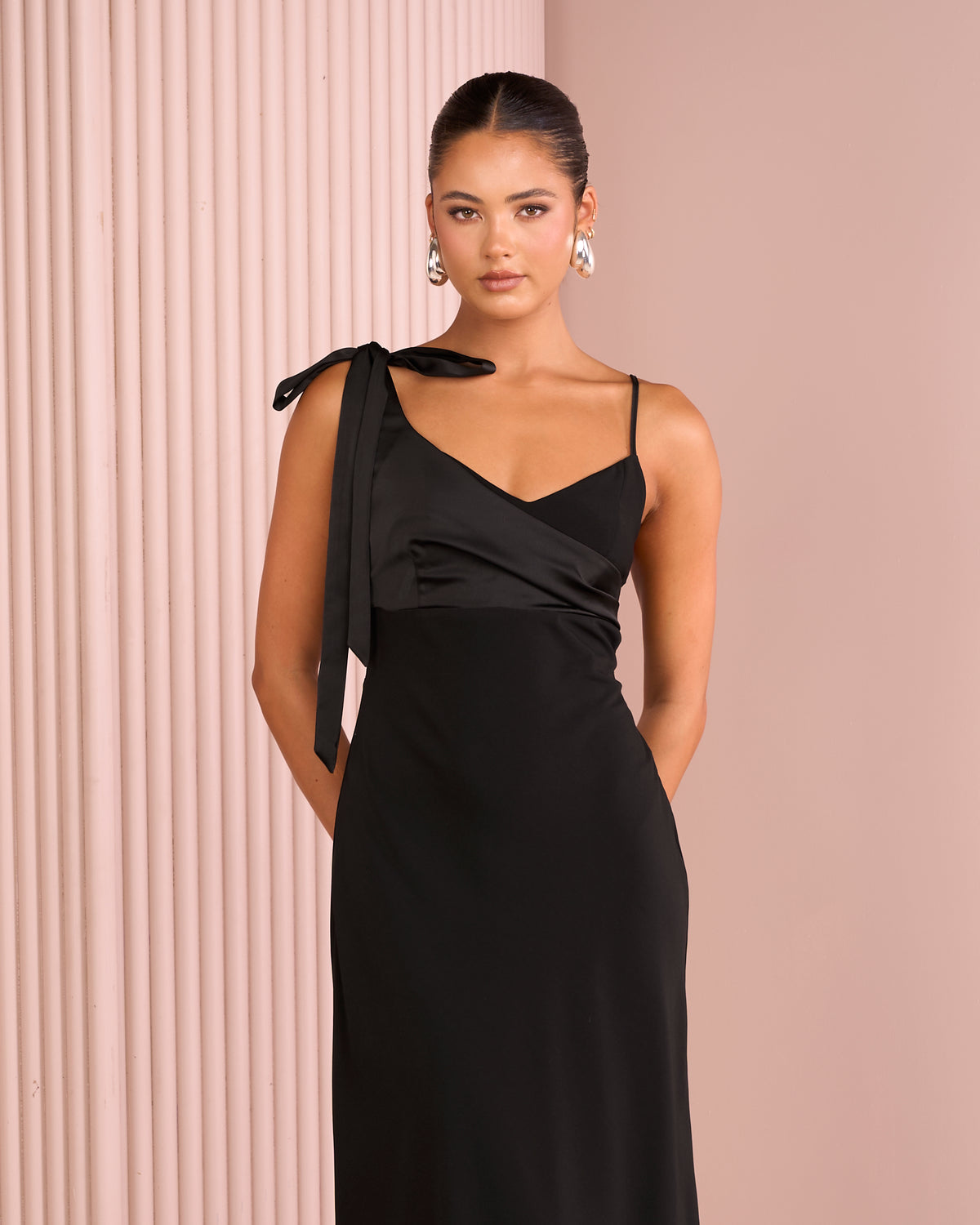Kaylie Self Tie Maxi Dress