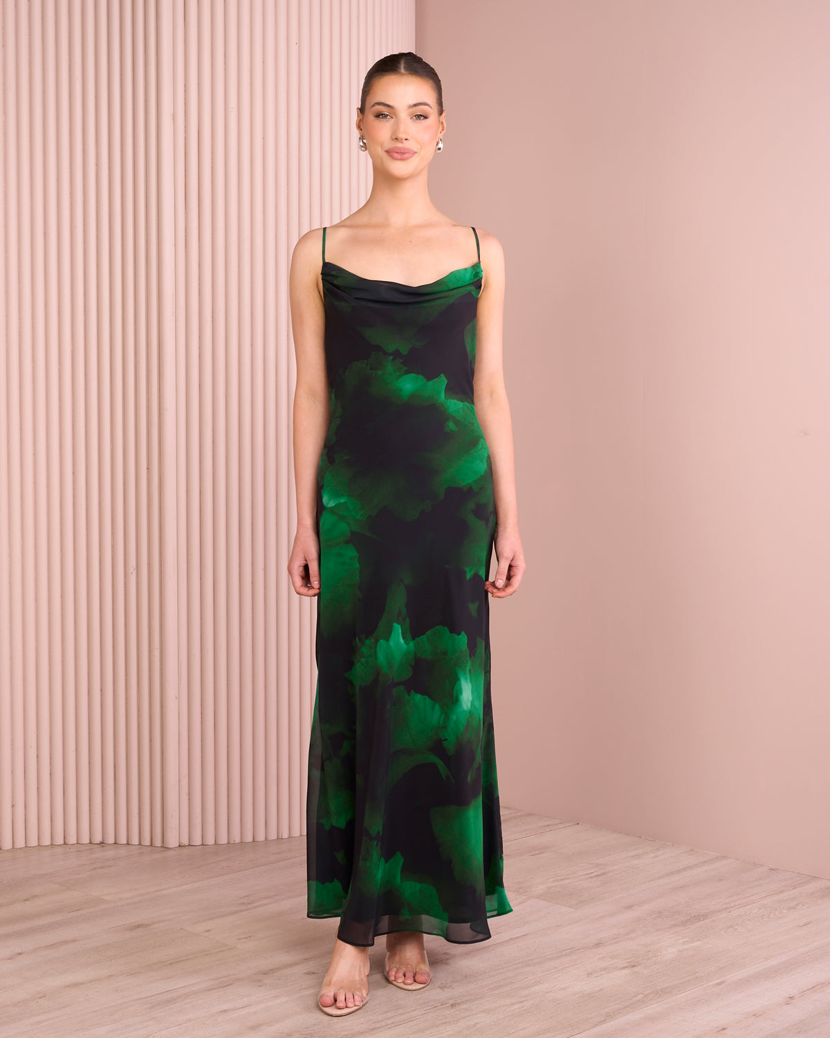 Ursule Cowl Neck Dress