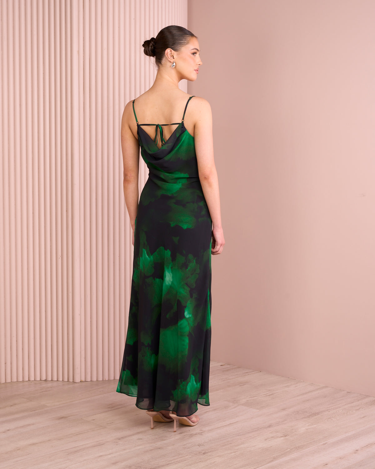 Ursule Cowl Neck Dress