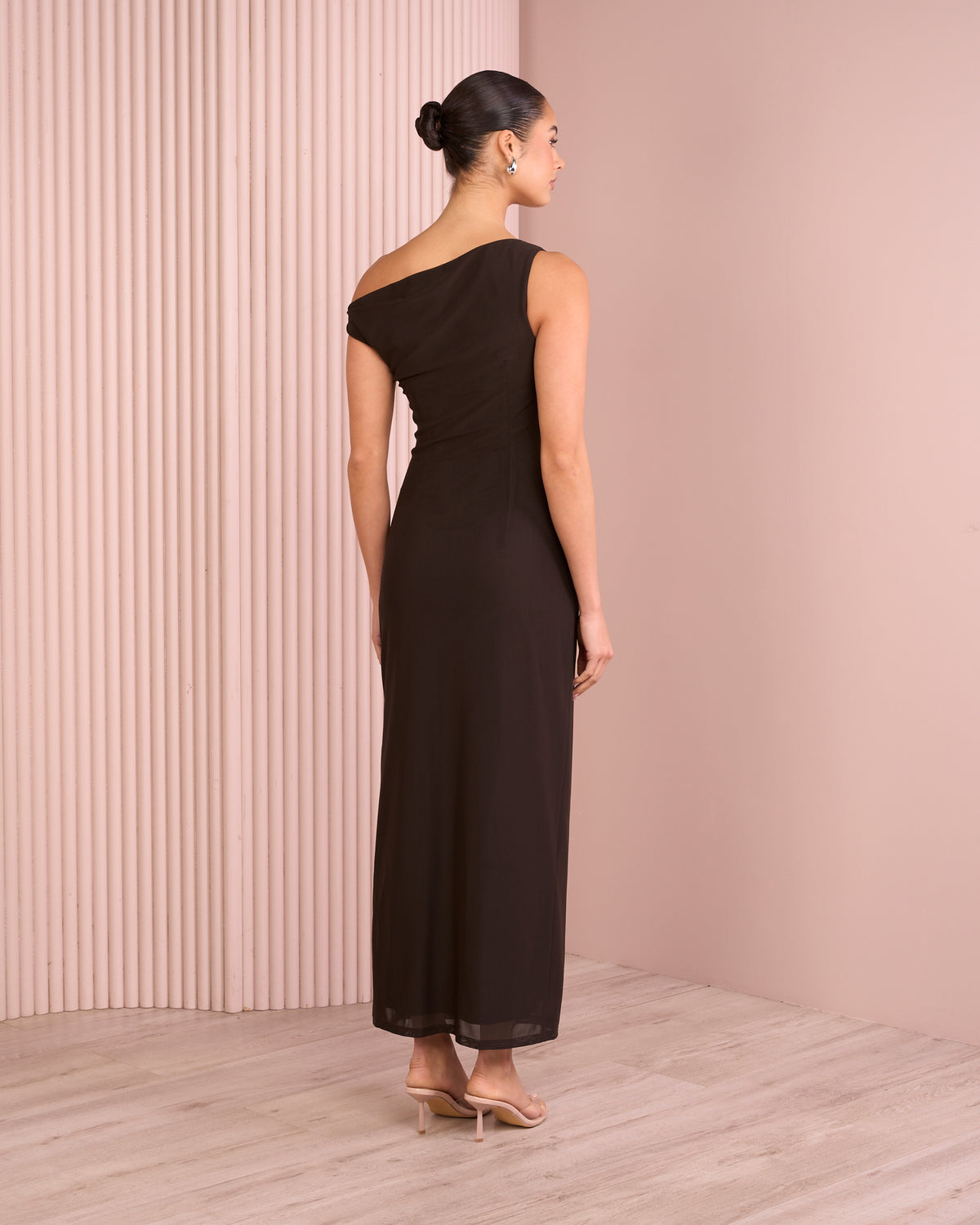 Tashi Off Shoulder Maxi Dress
