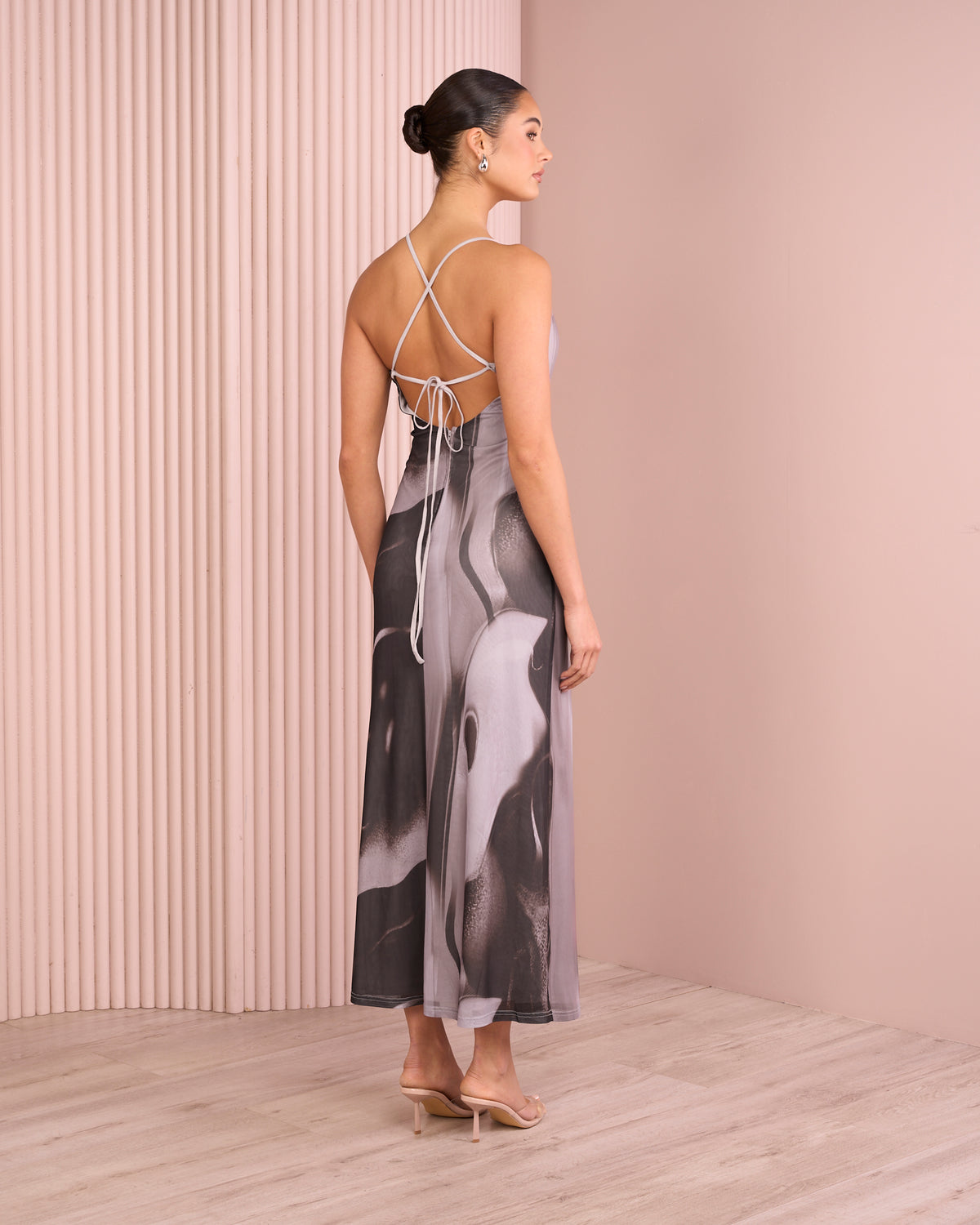 Wanda Mesh Maxi Dress