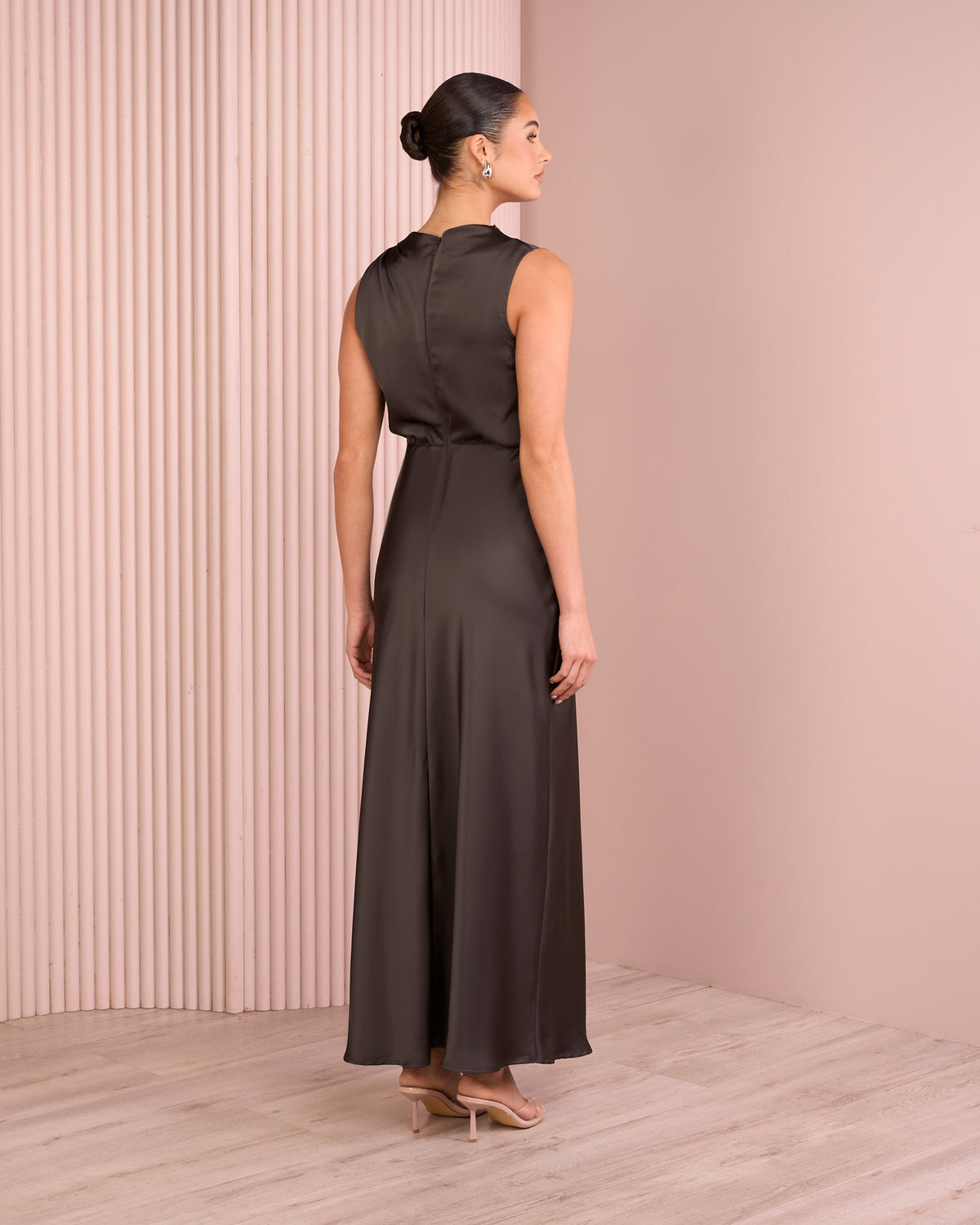 Deedee Blouson Maxi Dress