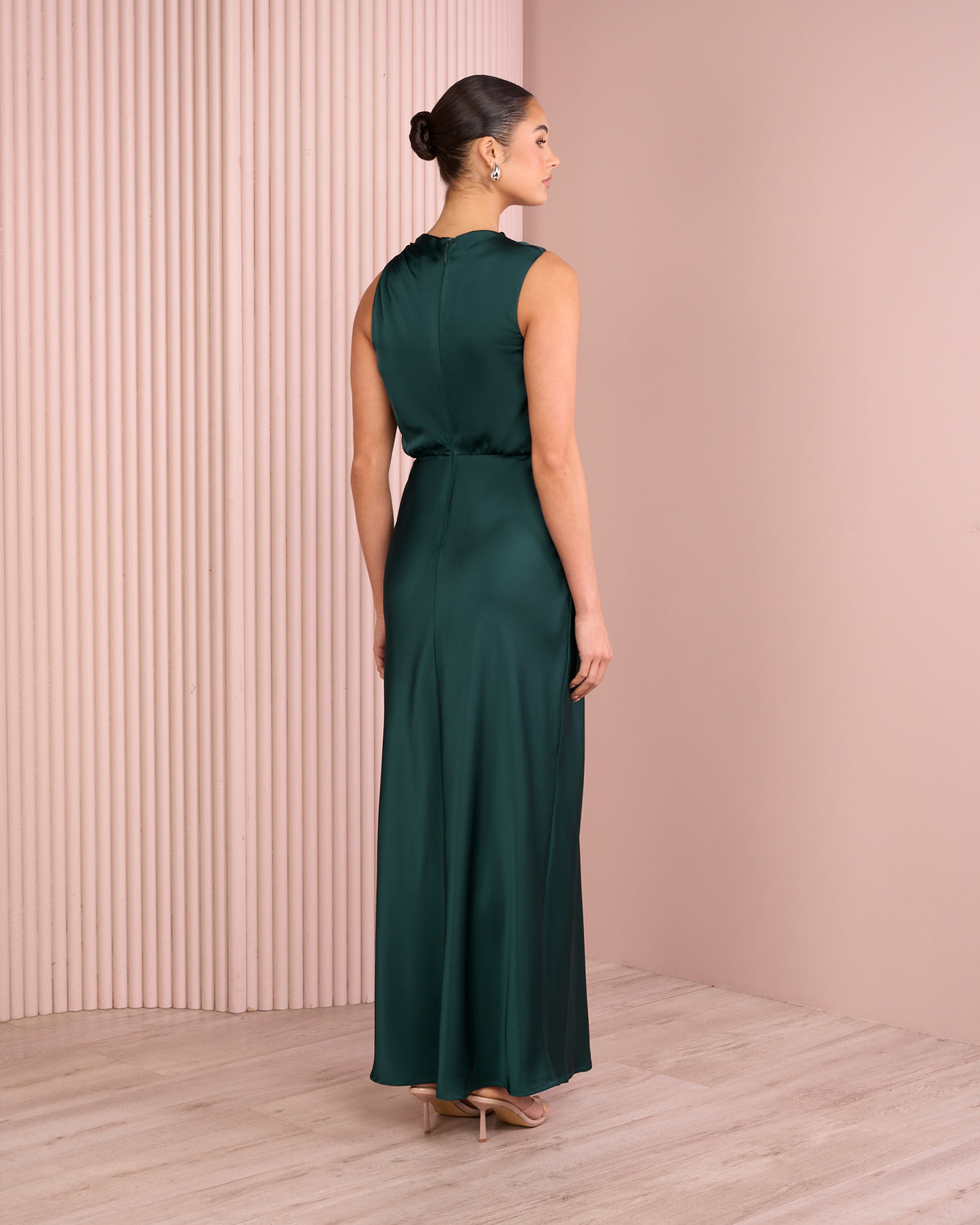 Deedee Blouson Maxi Dress