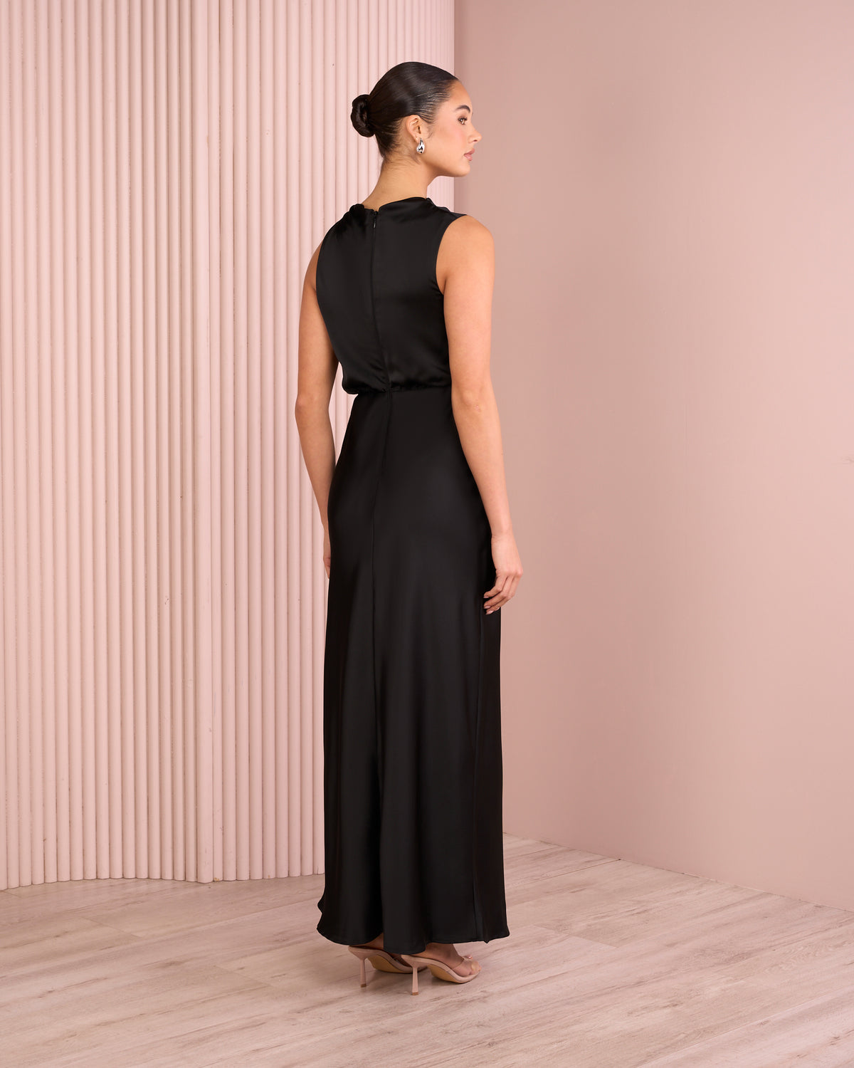Deedee Blouson Maxi Dress