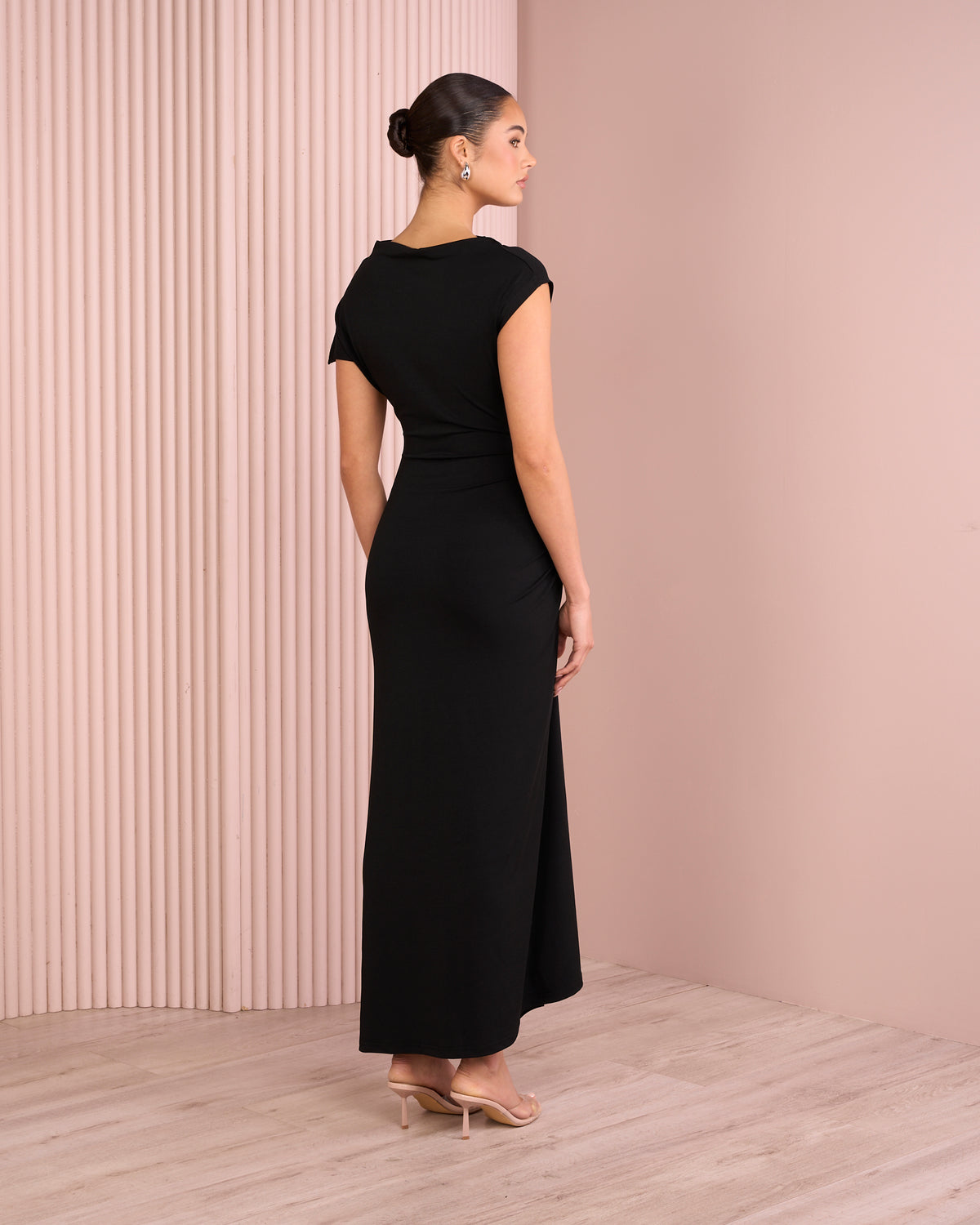 Reynolds Boat Neck Maxi Dress