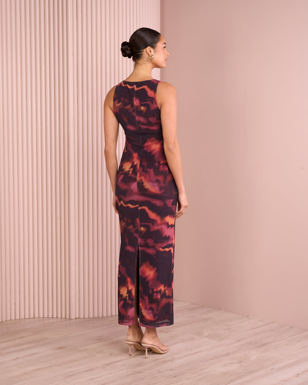 Eila Maxi Mesh Dress
