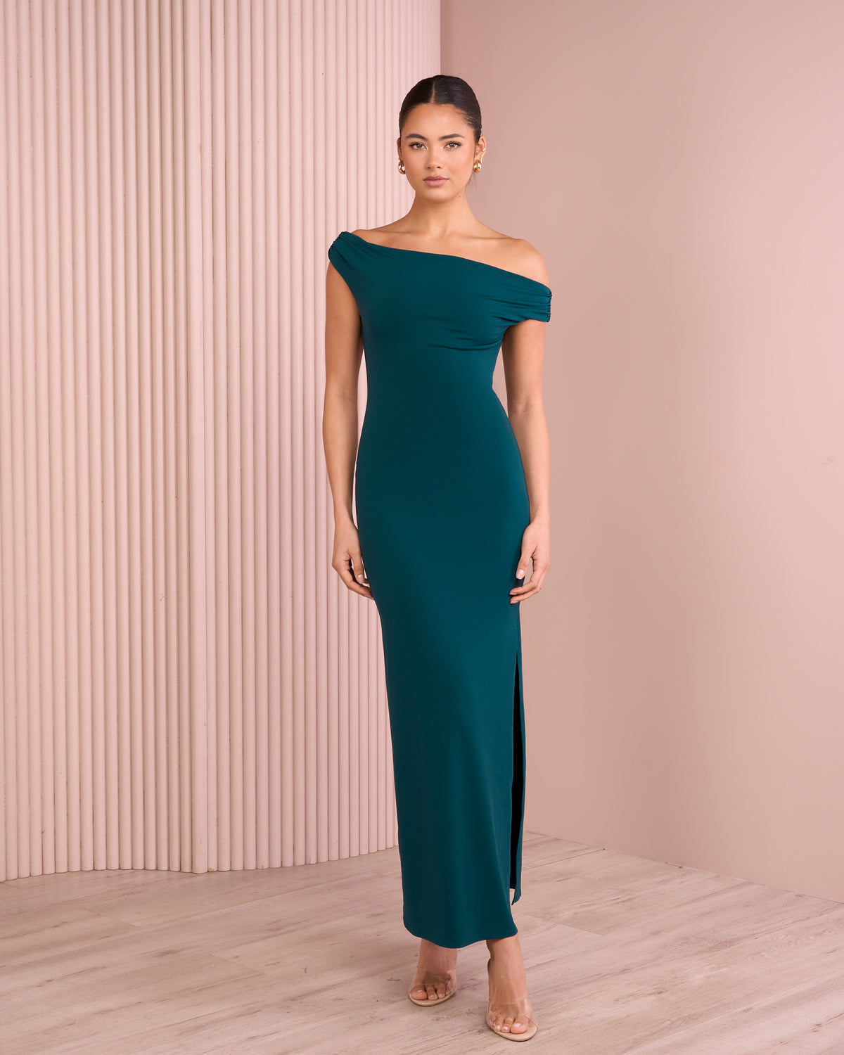 Bella Off Shoulder Maxi Dress