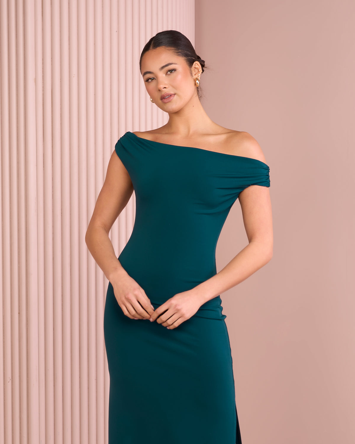 Bella Off Shoulder Maxi Dress