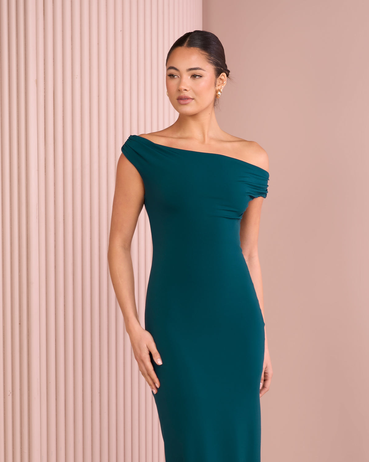 Bella Off Shoulder Maxi Dress