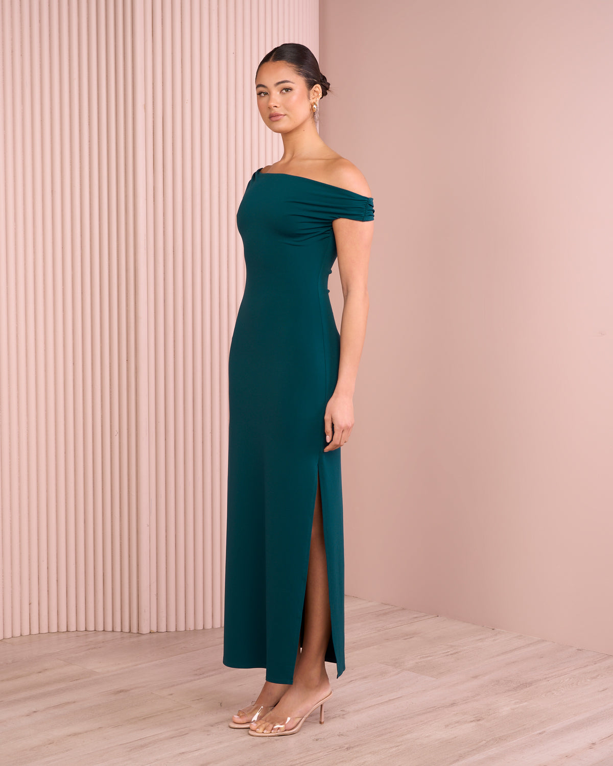 Bella Off Shoulder Maxi Dress