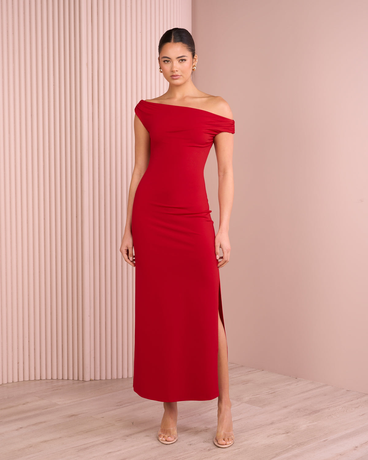 Bella Off Shoulder Maxi Dress