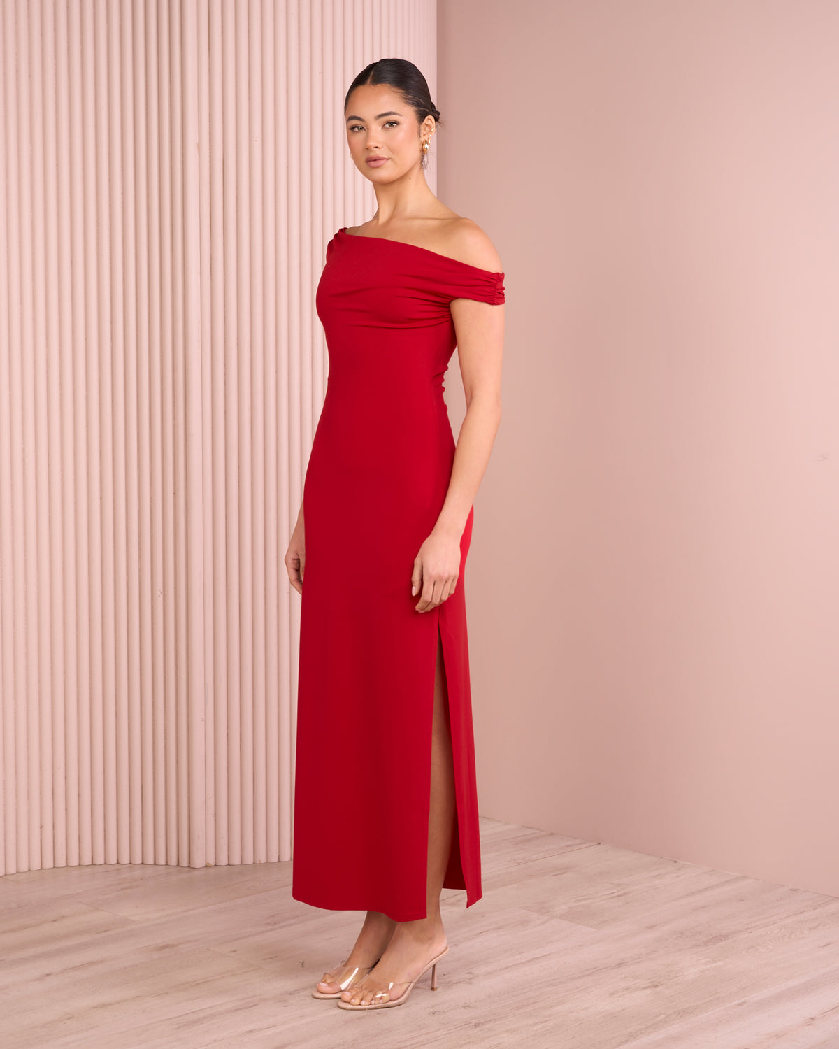 Bella Off Shoulder Maxi Dress