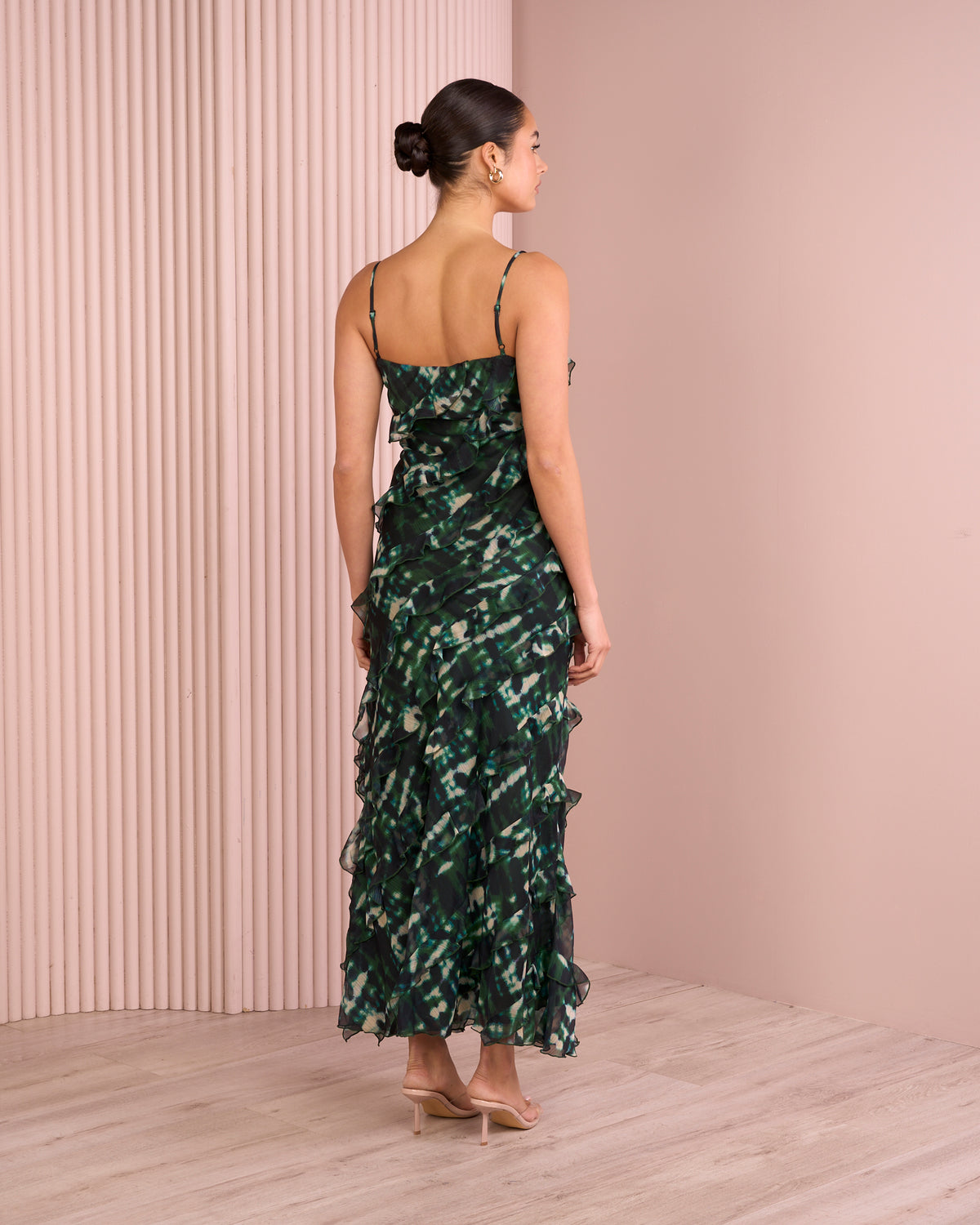 Zilla Ruffle Maxi Dress