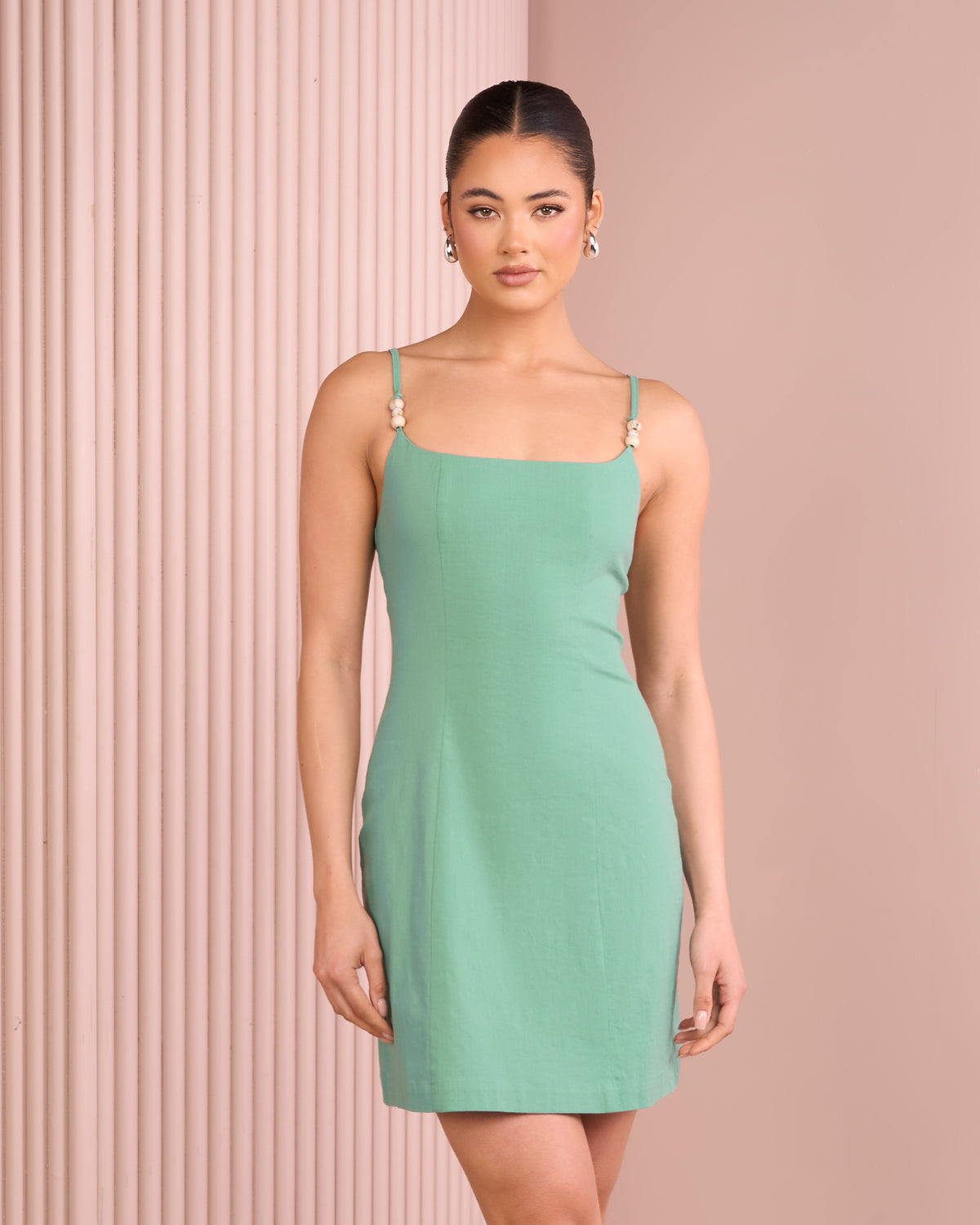 Farrow Strappy Mini Dress